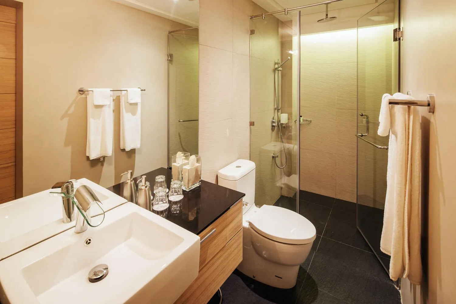 Shower in Villa Caemilla Beach Boutique Hotel