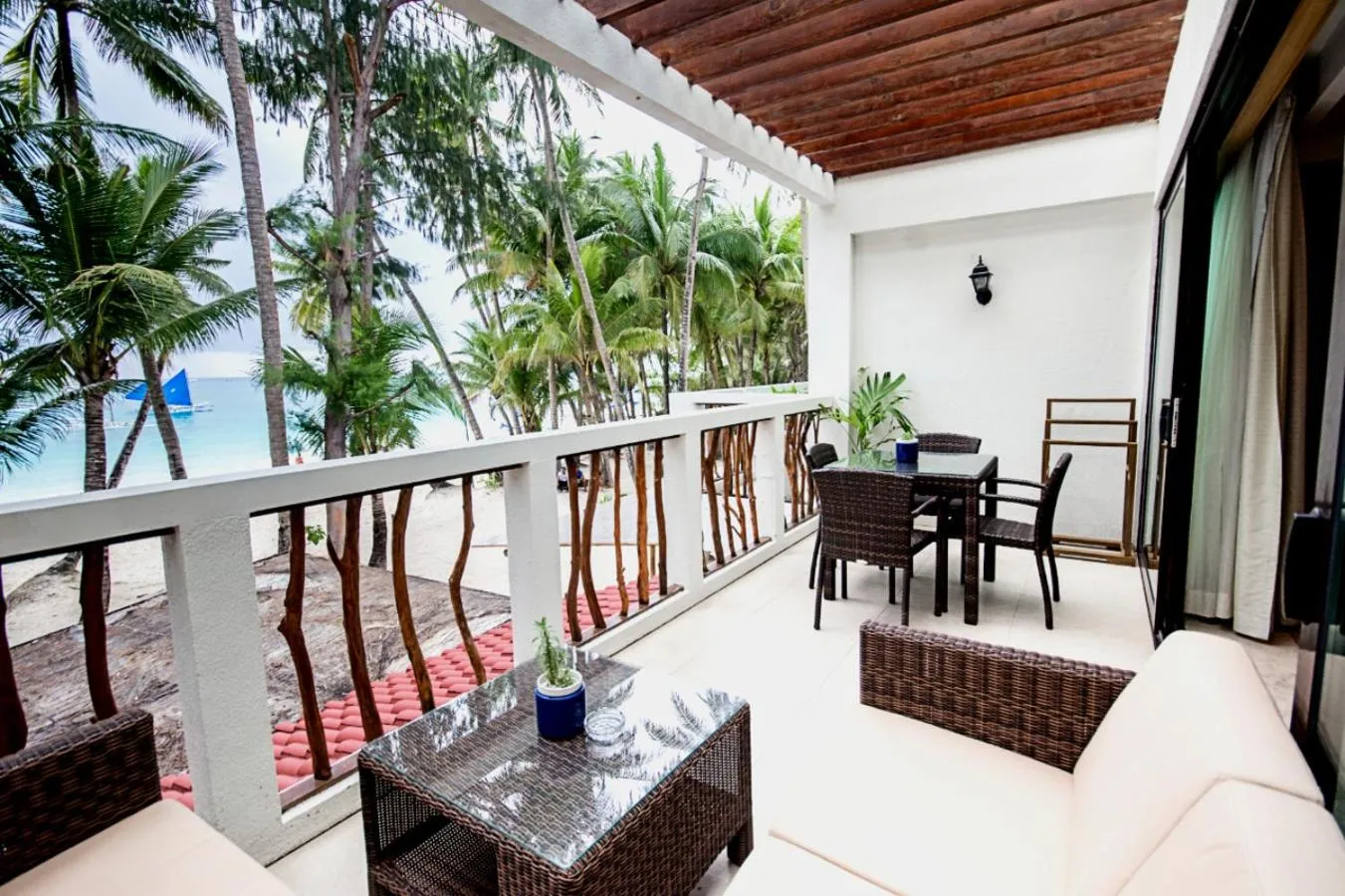 Balcony/Terrace in Villa Caemilla Beach Boutique Hotel