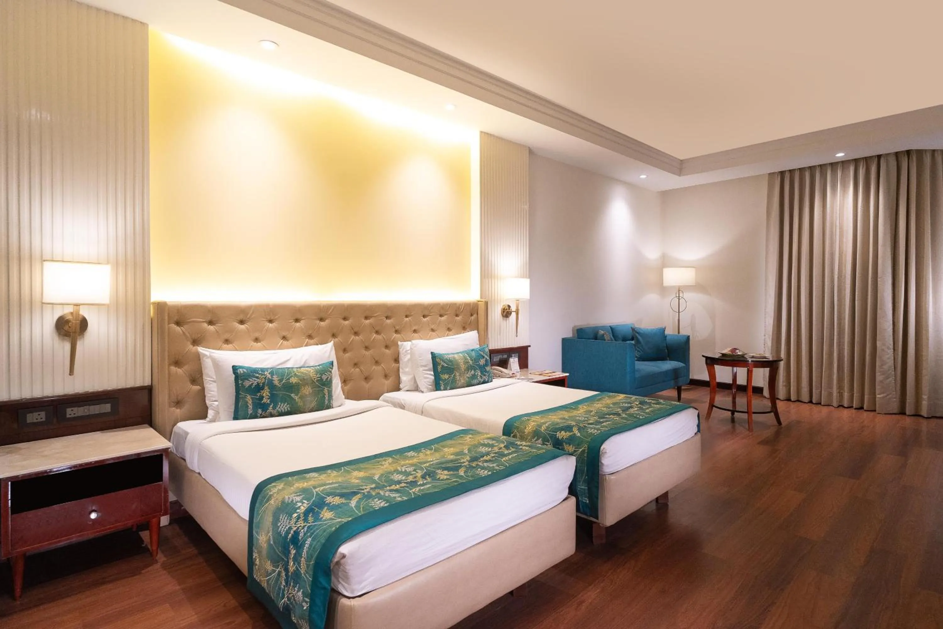 Bed in Hotel Madhuban