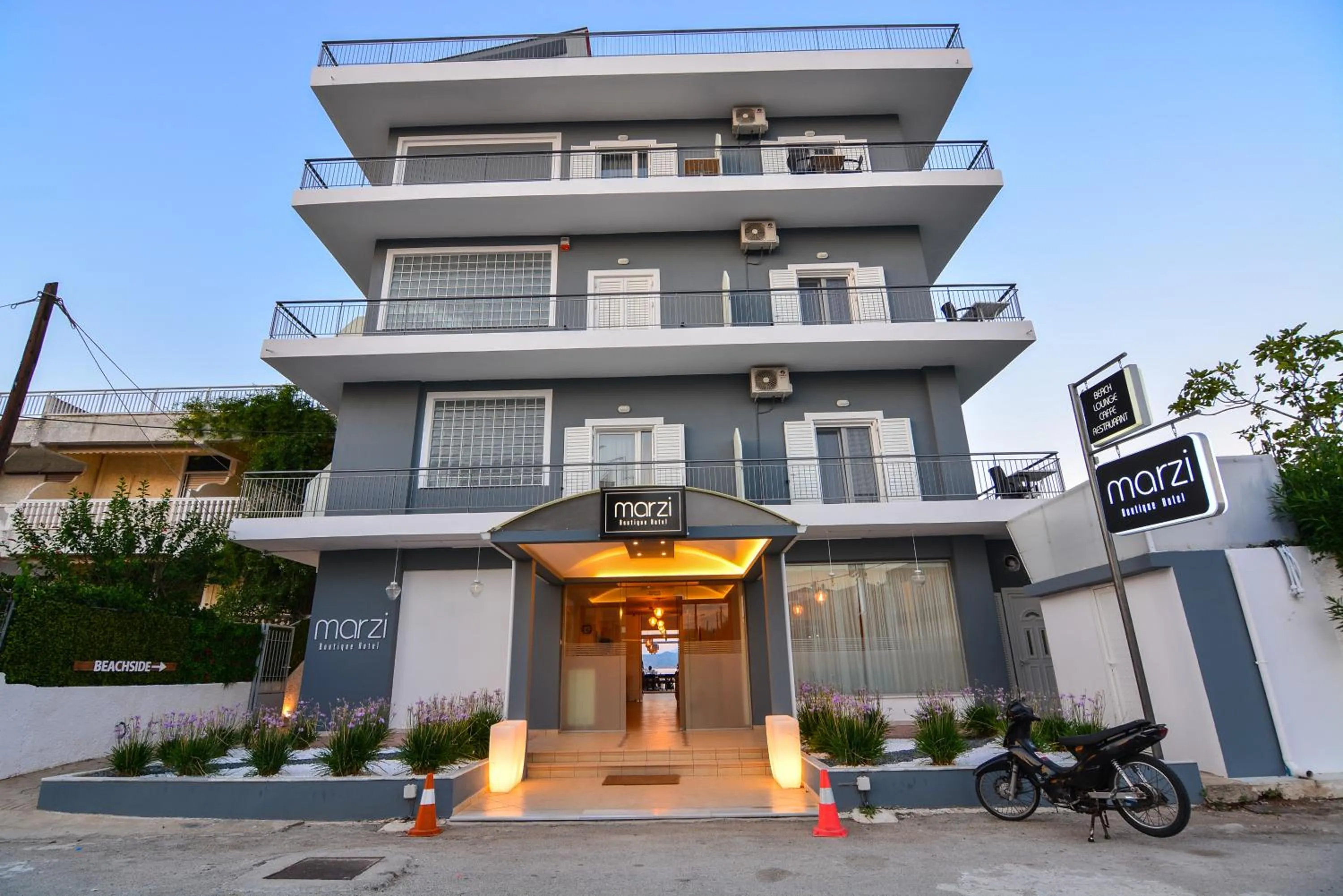 Facade/entrance in Marzi Boutique Hotel