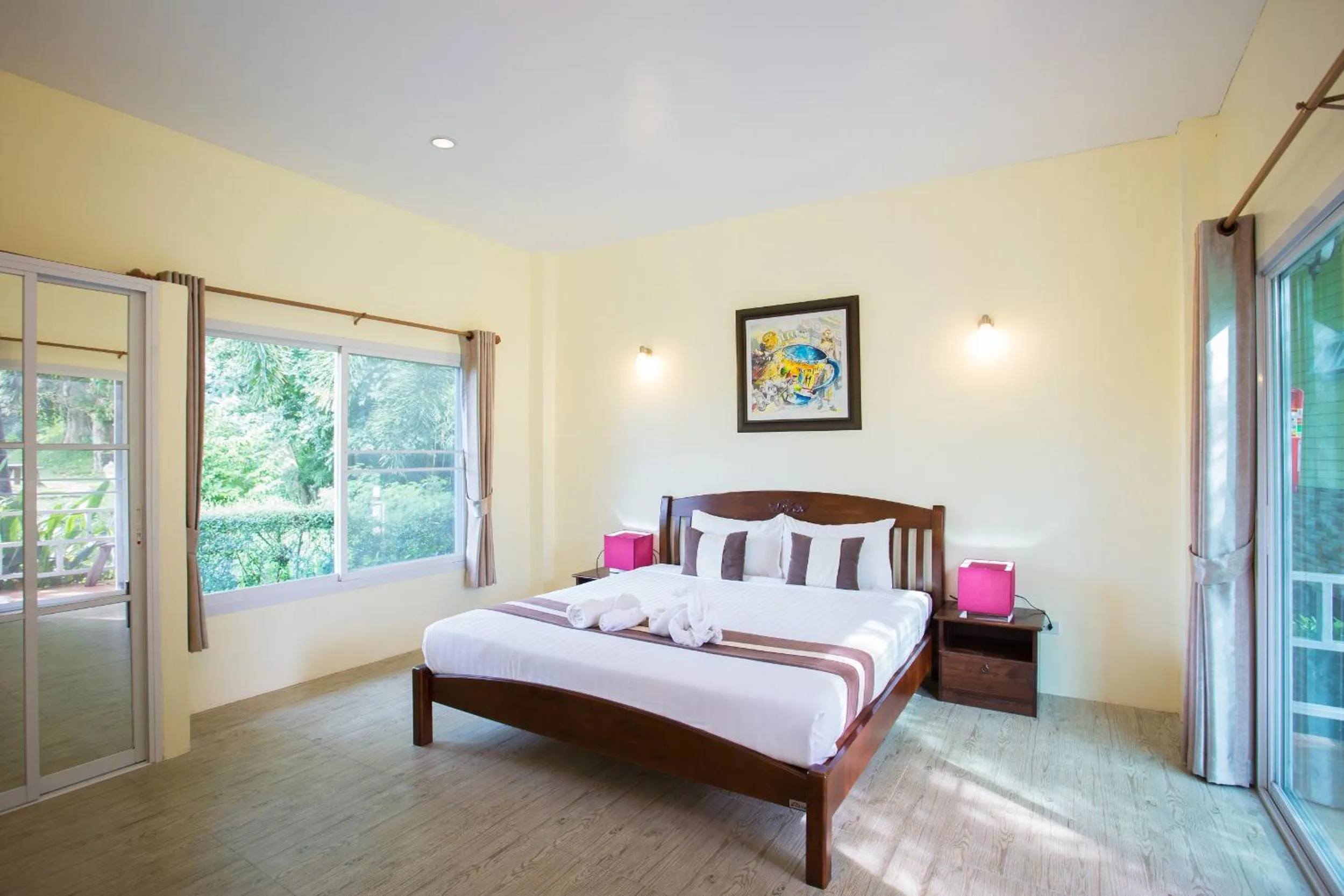Bedroom, Bed in Watermill Resort