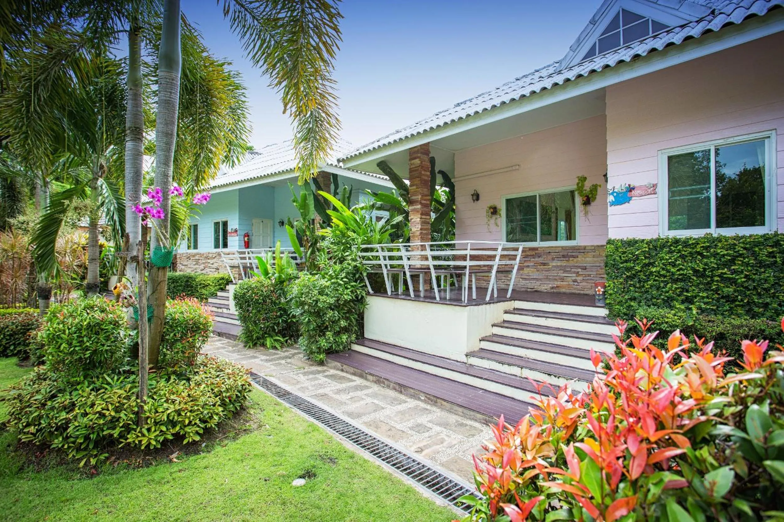 Garden view in Watermill Resort