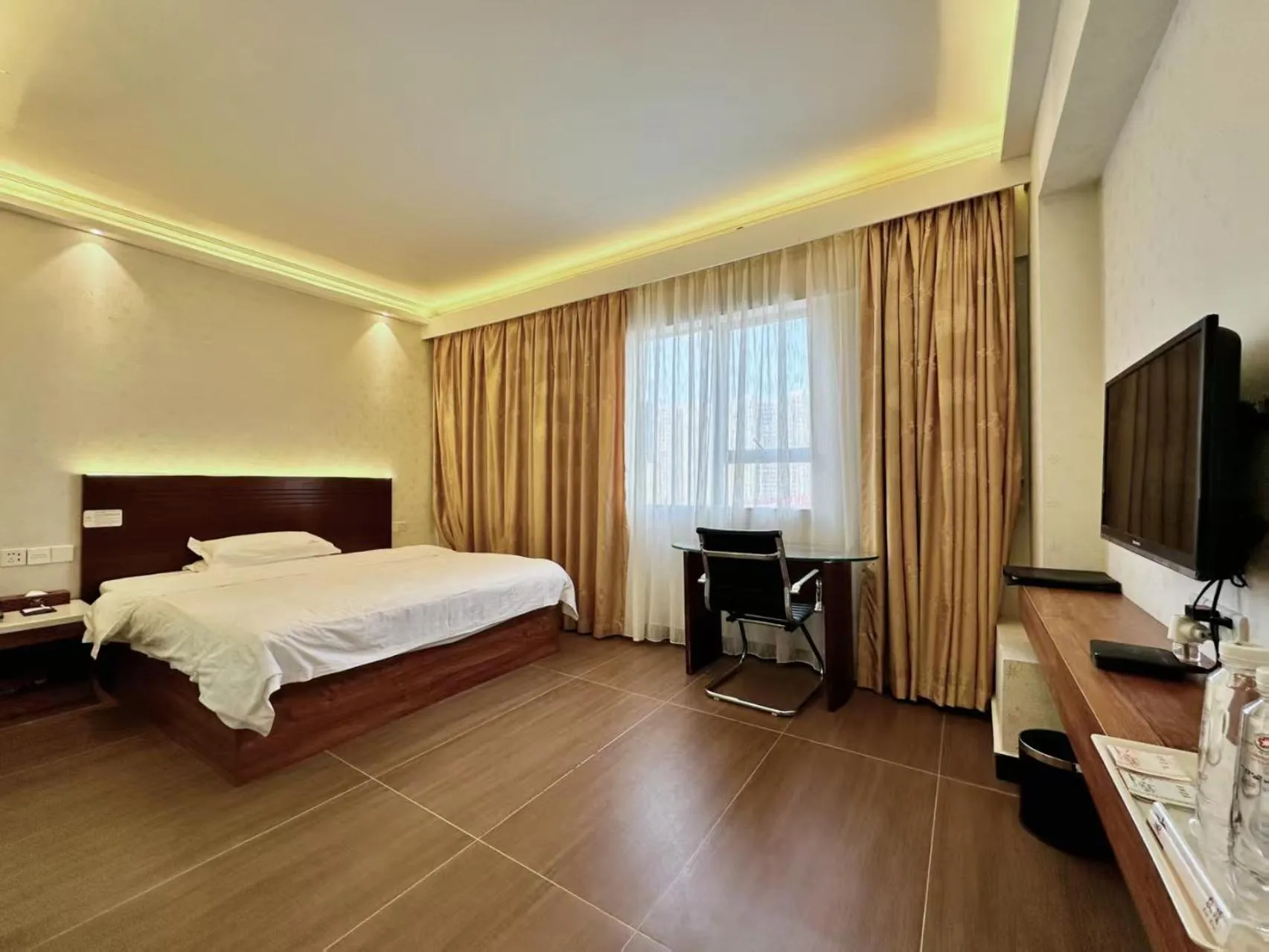 Bed in Pa Zhou Plaza Hotel