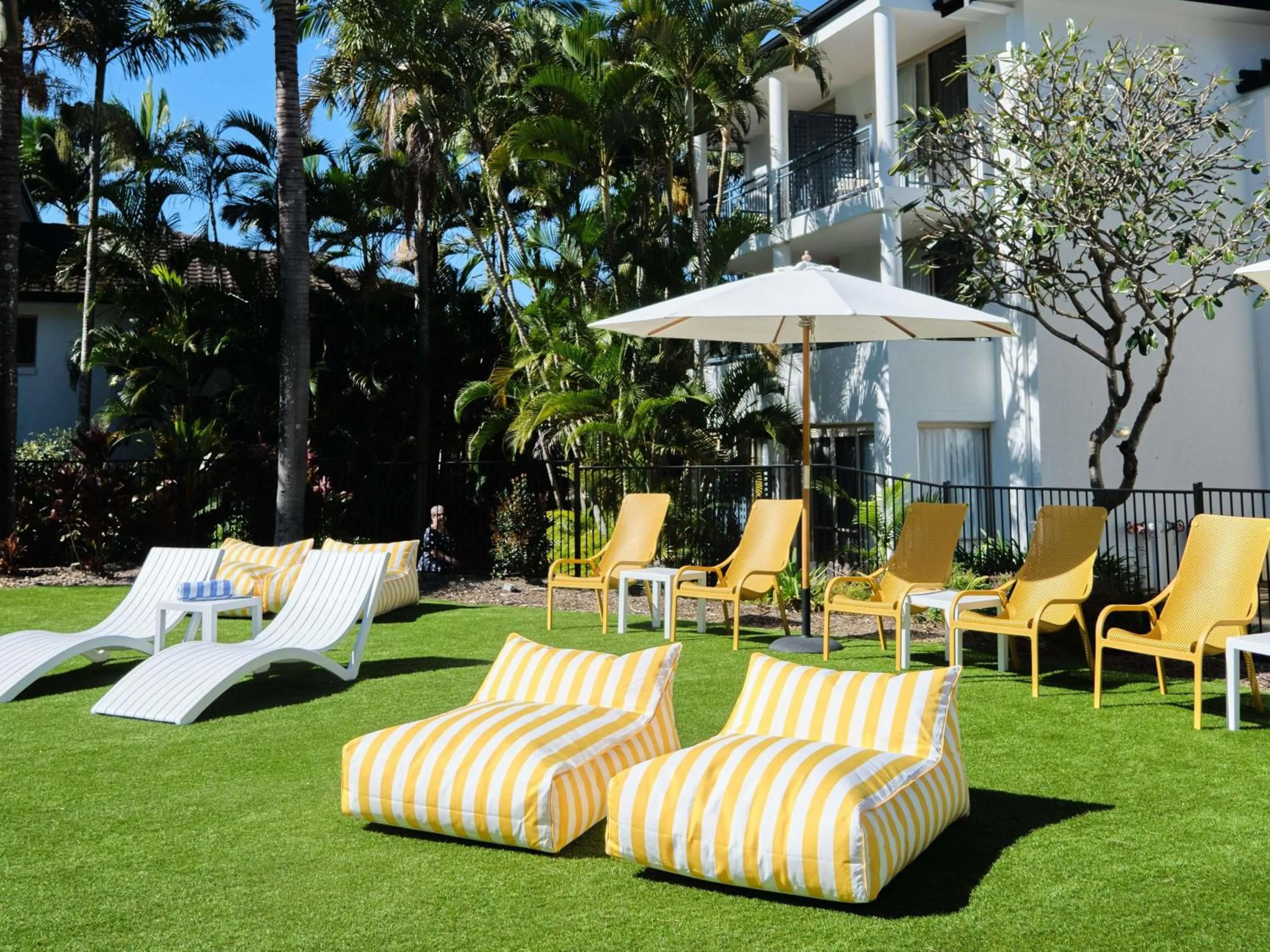 Pool view in Mercure Gold Coast Resort