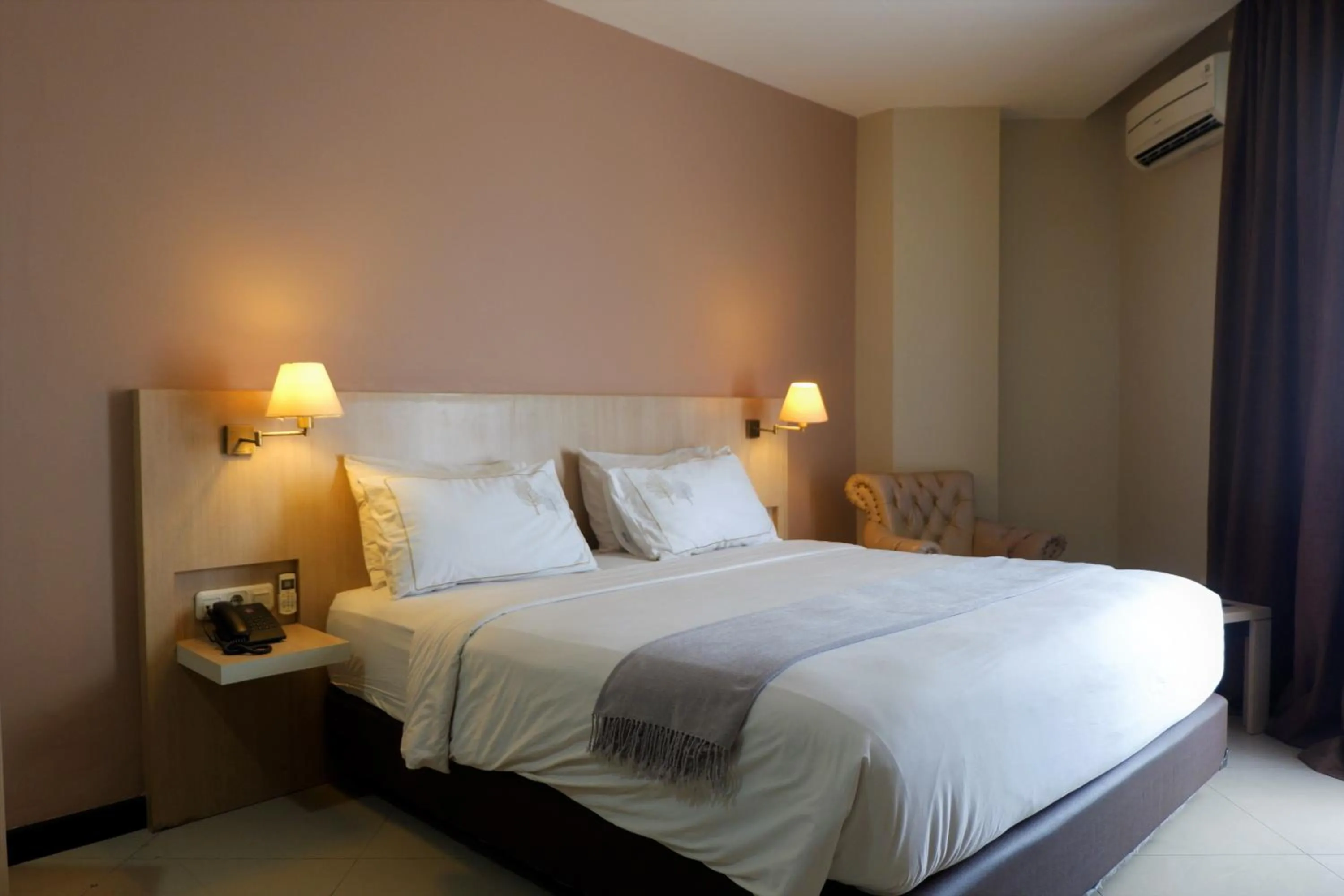 Bed in Rio City Hotel