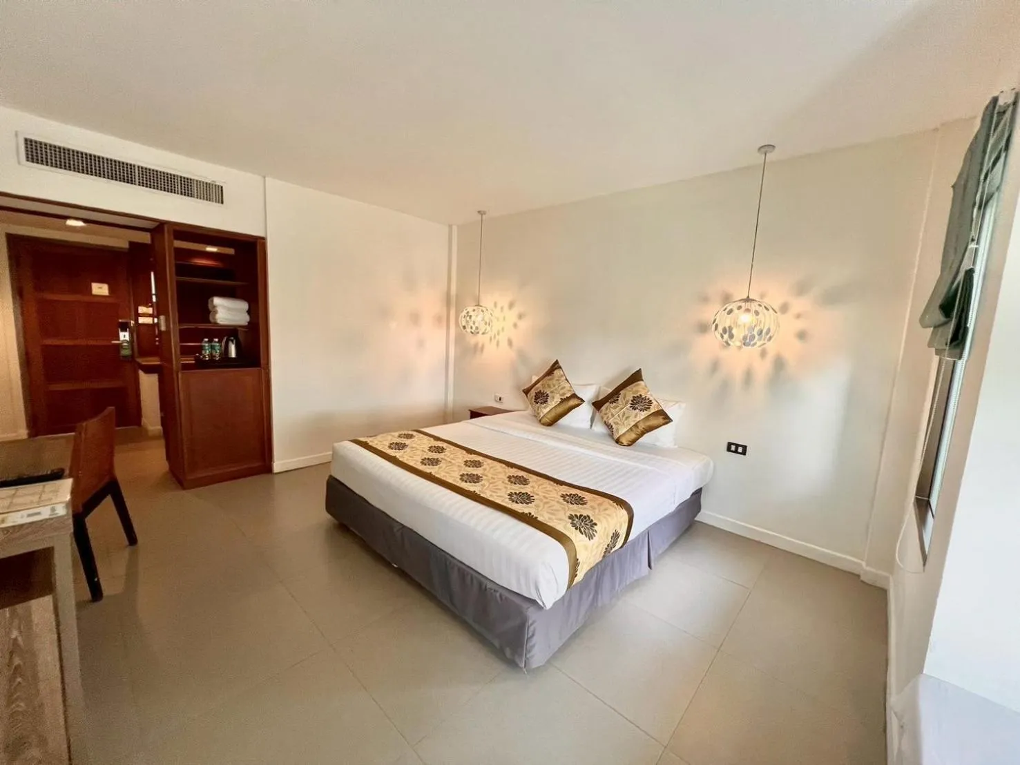 Bed in The Viridian Resort Patong