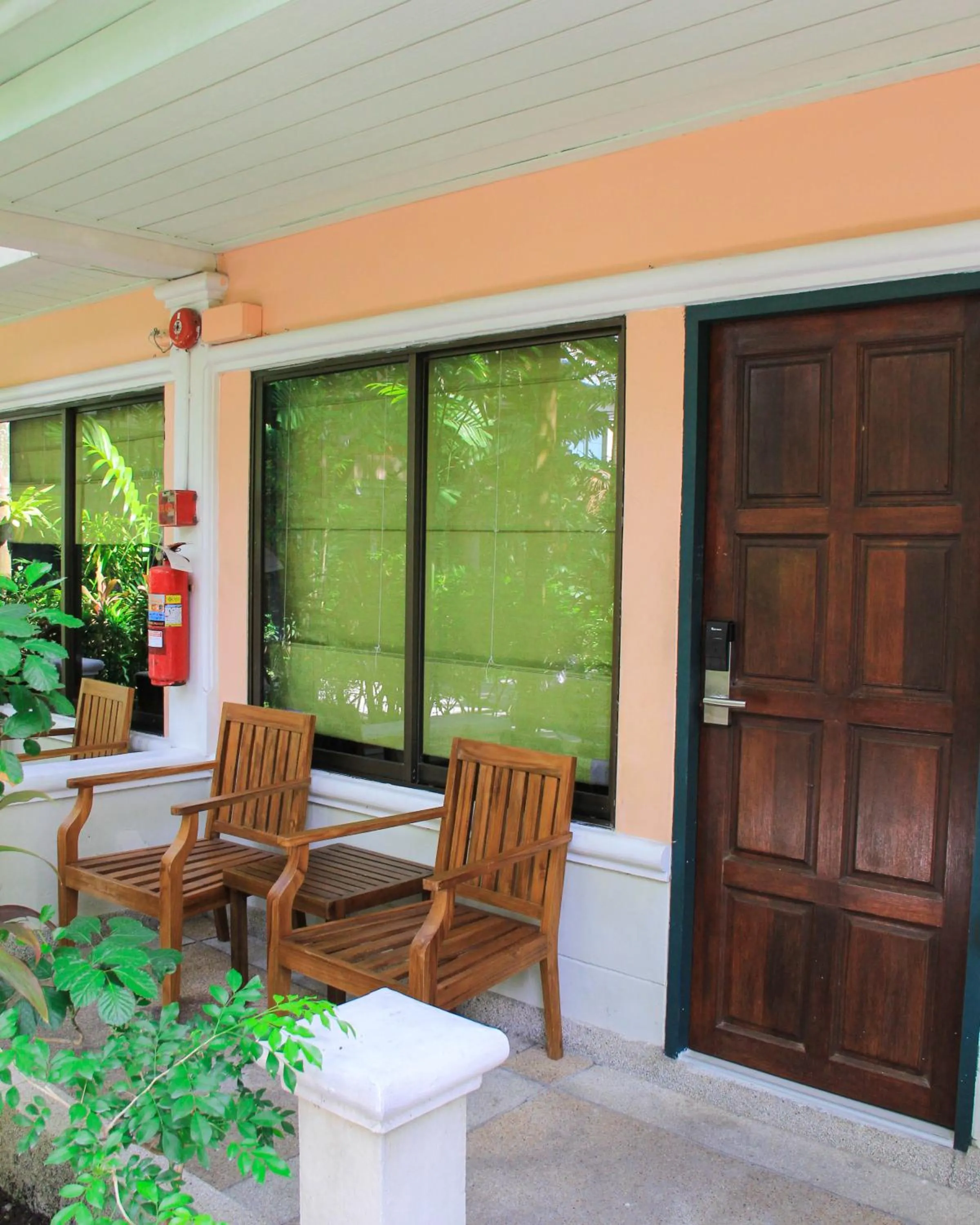 Seating area in The Viridian Resort Patong