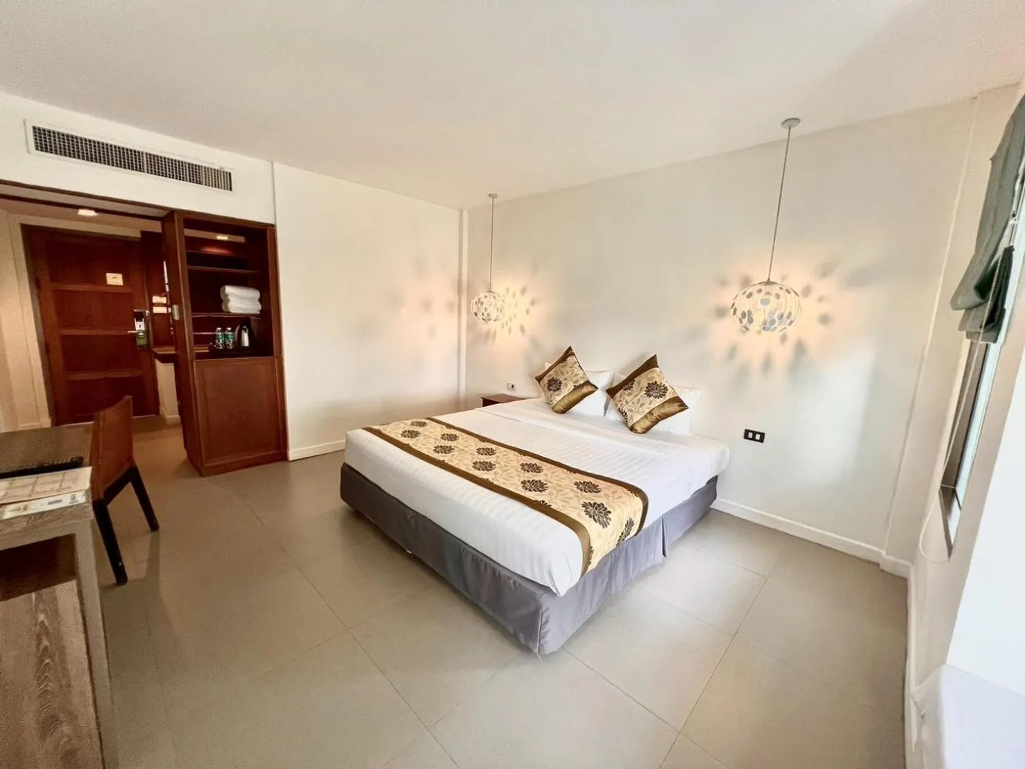 Bed in The Viridian Resort Patong