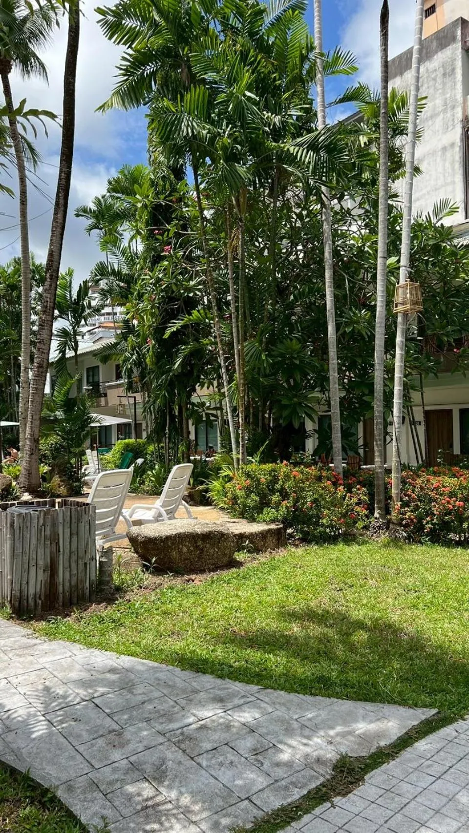 Inner courtyard view in The Viridian Resort Patong