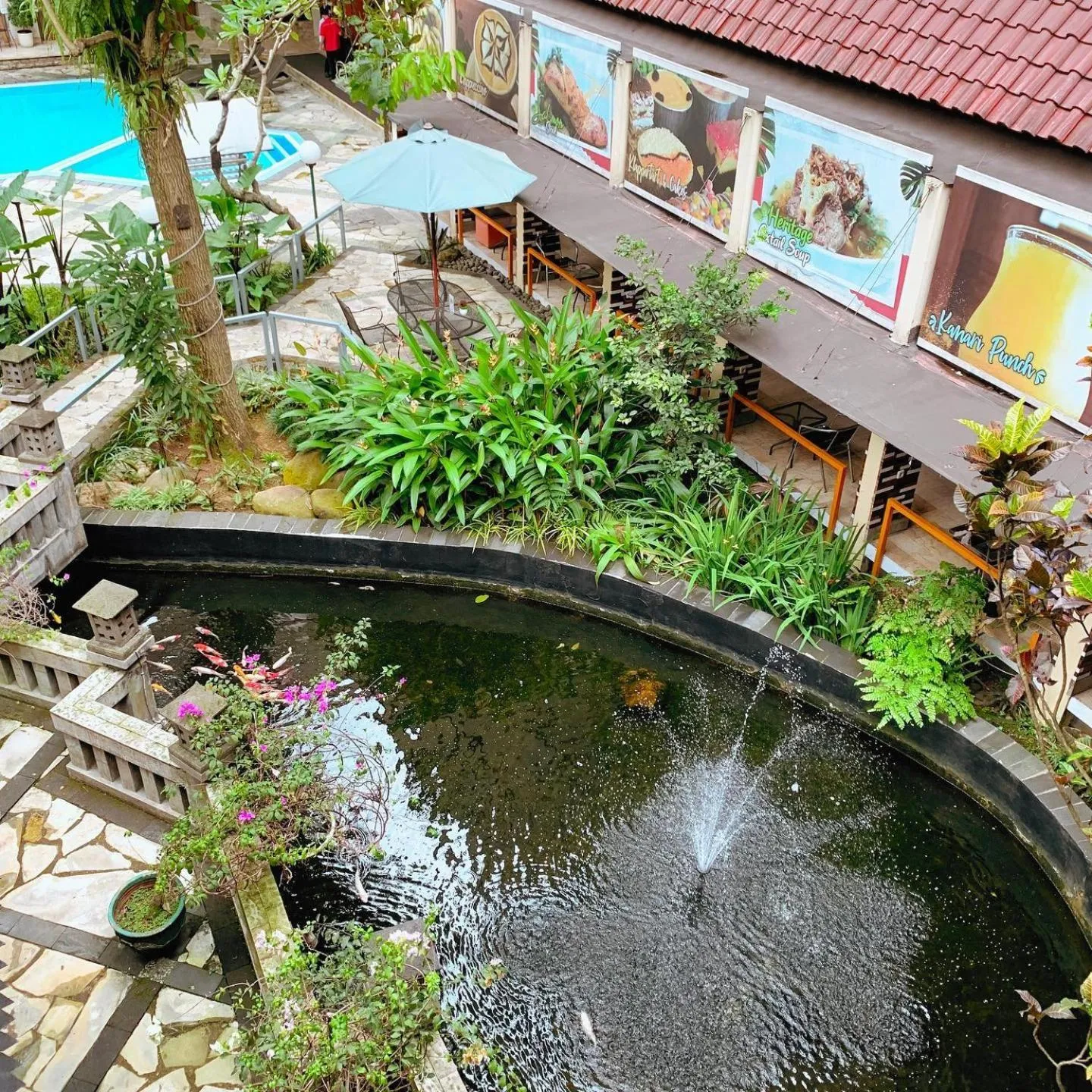 Garden in Hotel Salak The Heritage Bogor