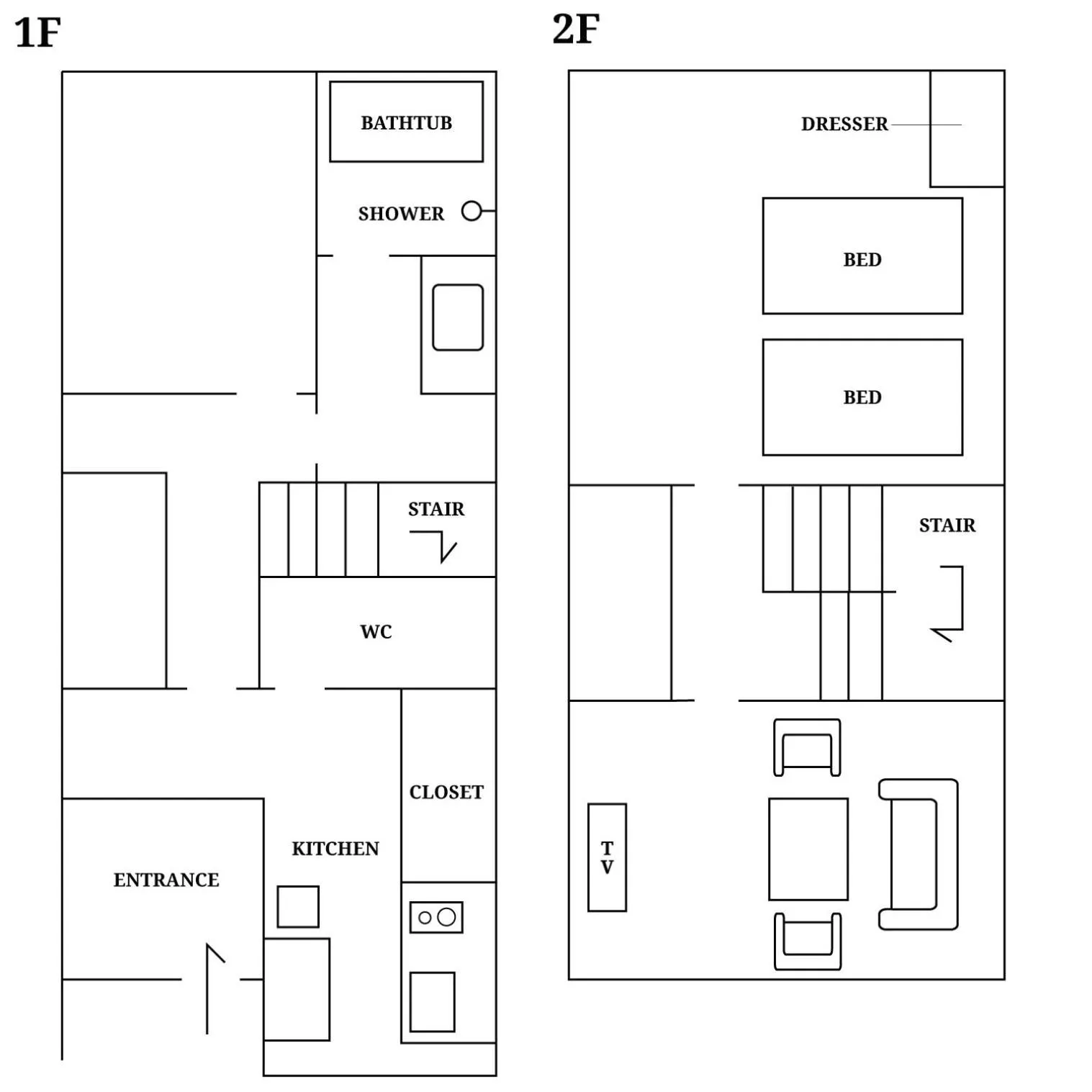 Floor plan in Gion Shirakawa no Yado