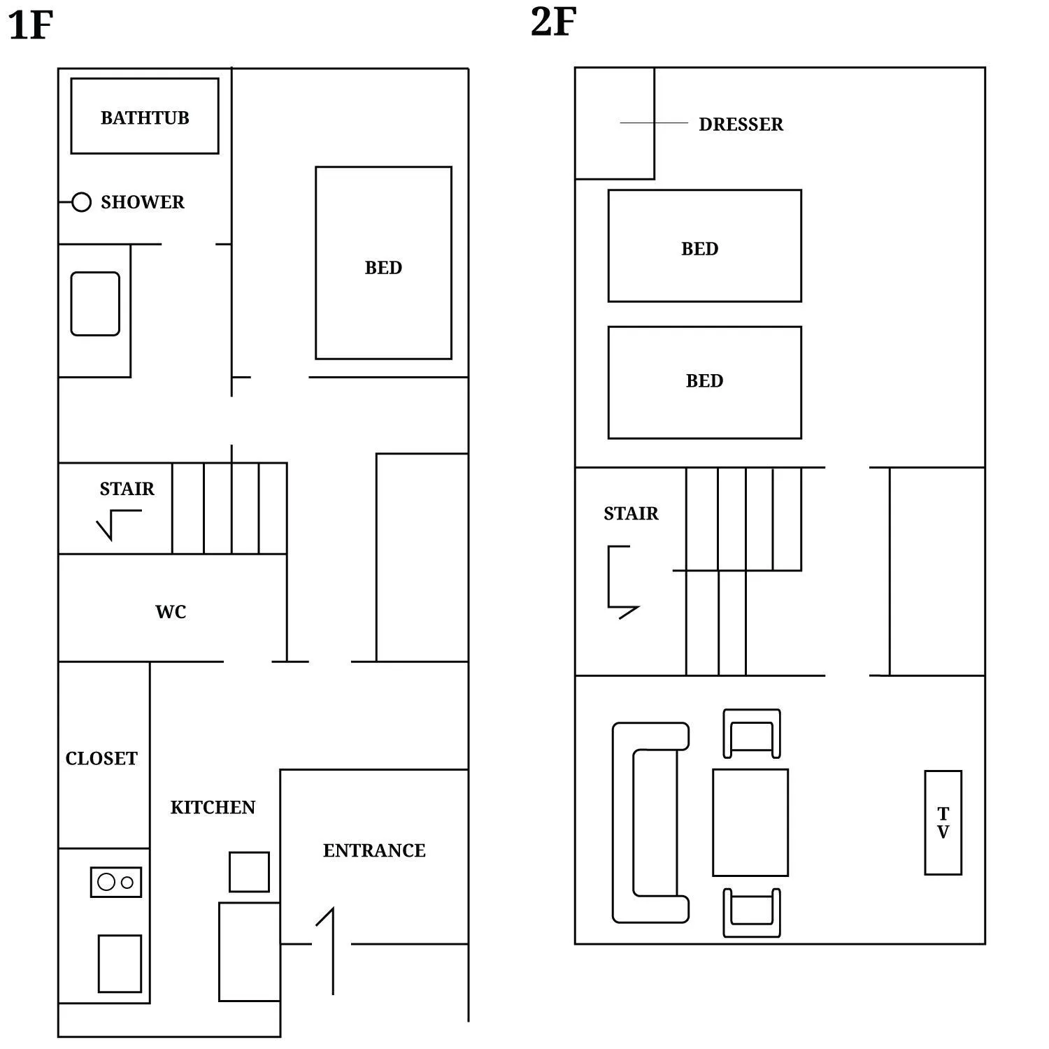 Floor plan in Gion Shirakawa no Yado