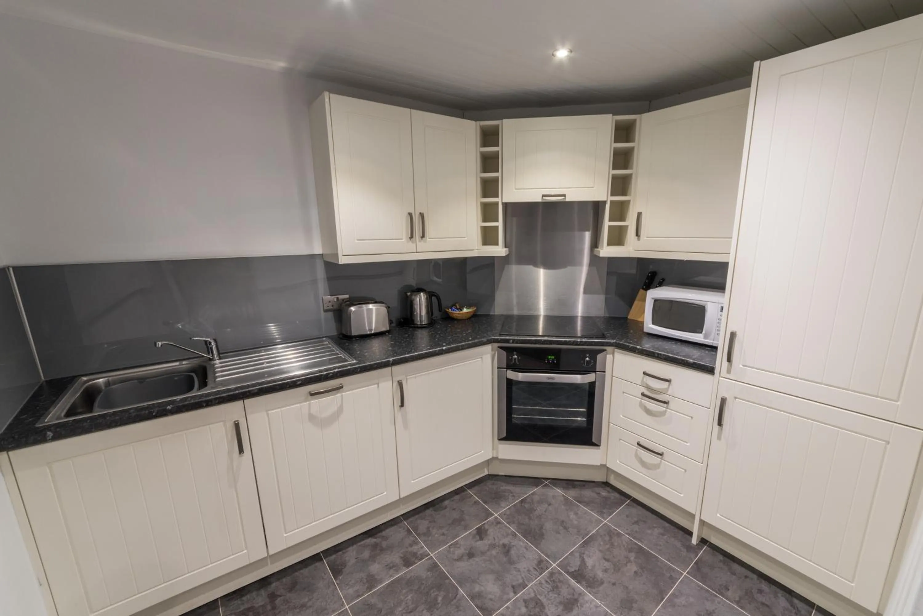 Kitchen or kitchenette in The Derwentwater Hotel