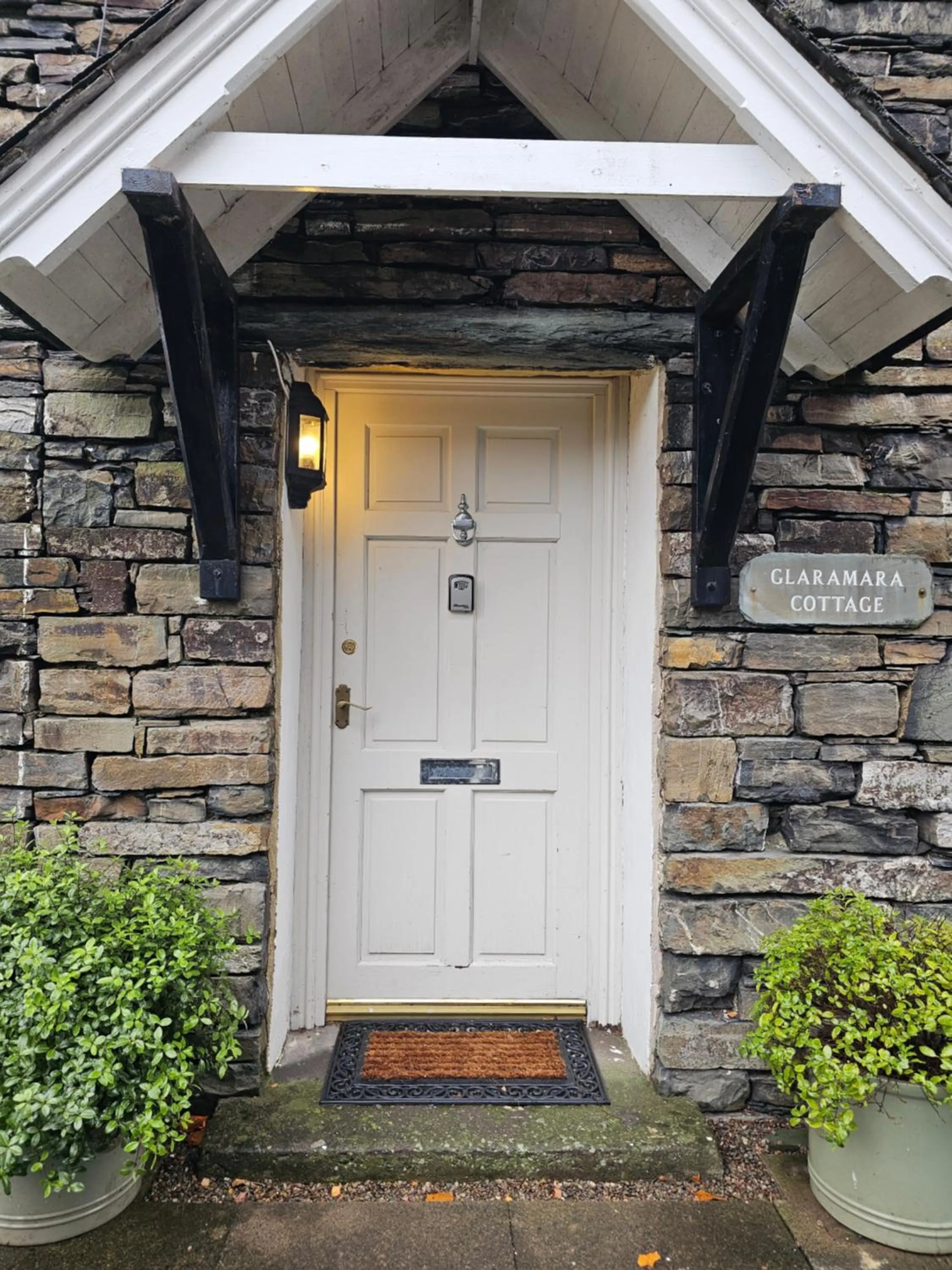 Facade/entrance in The Derwentwater Hotel