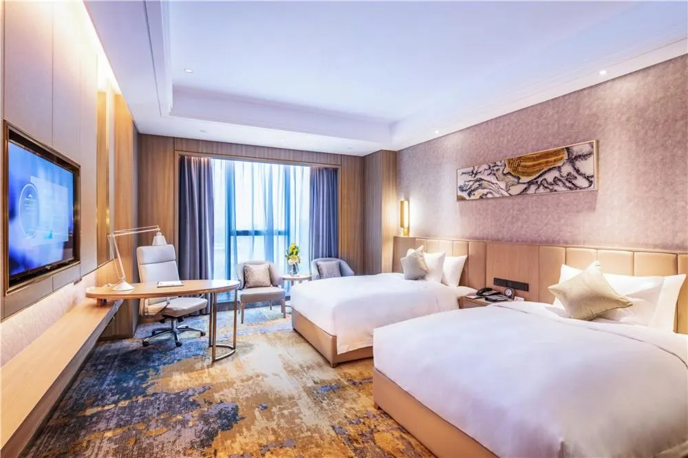 Bed in Howard Johnson New District Plaza ZiYang