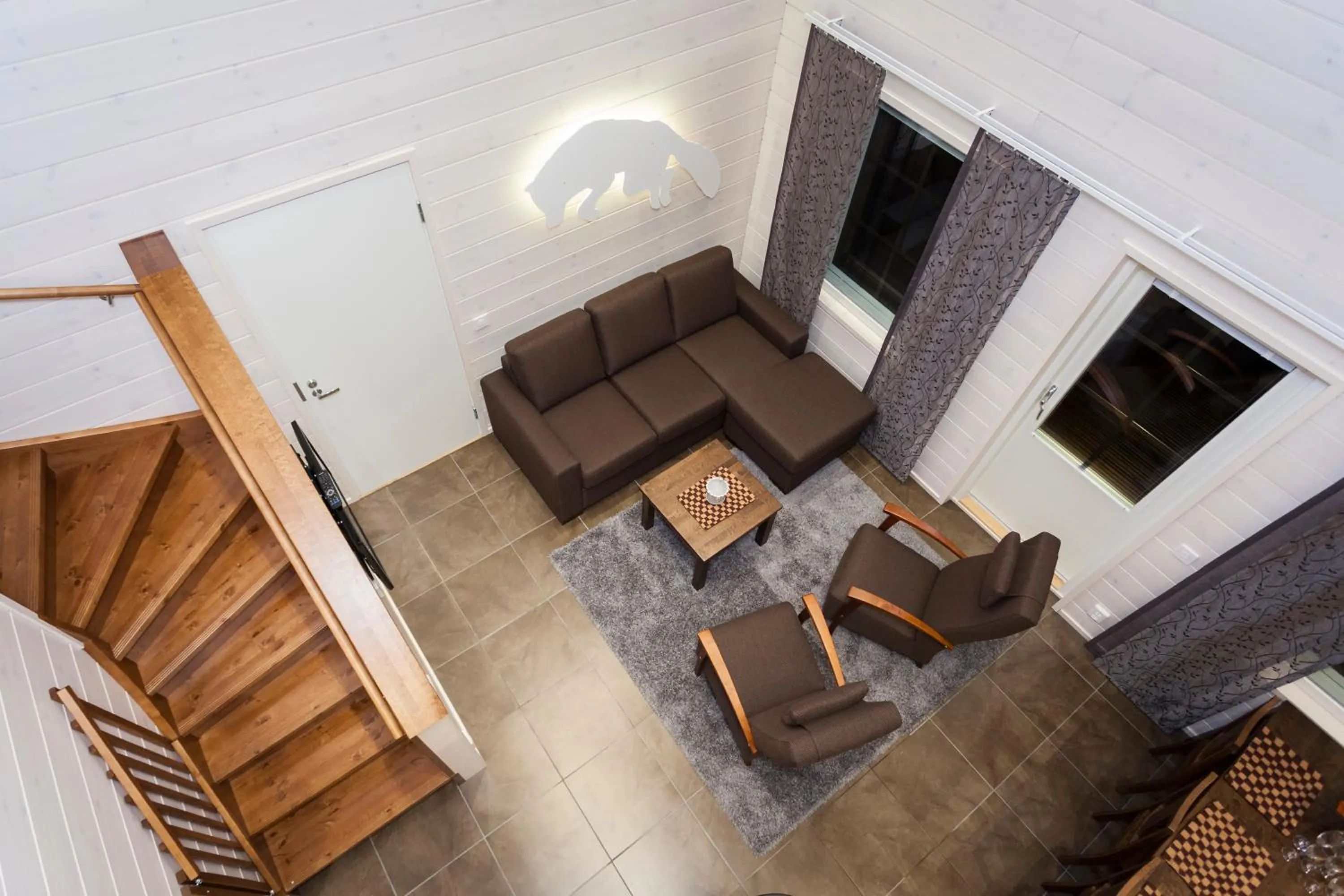 Living room in Ranua Resort Holiday Villas