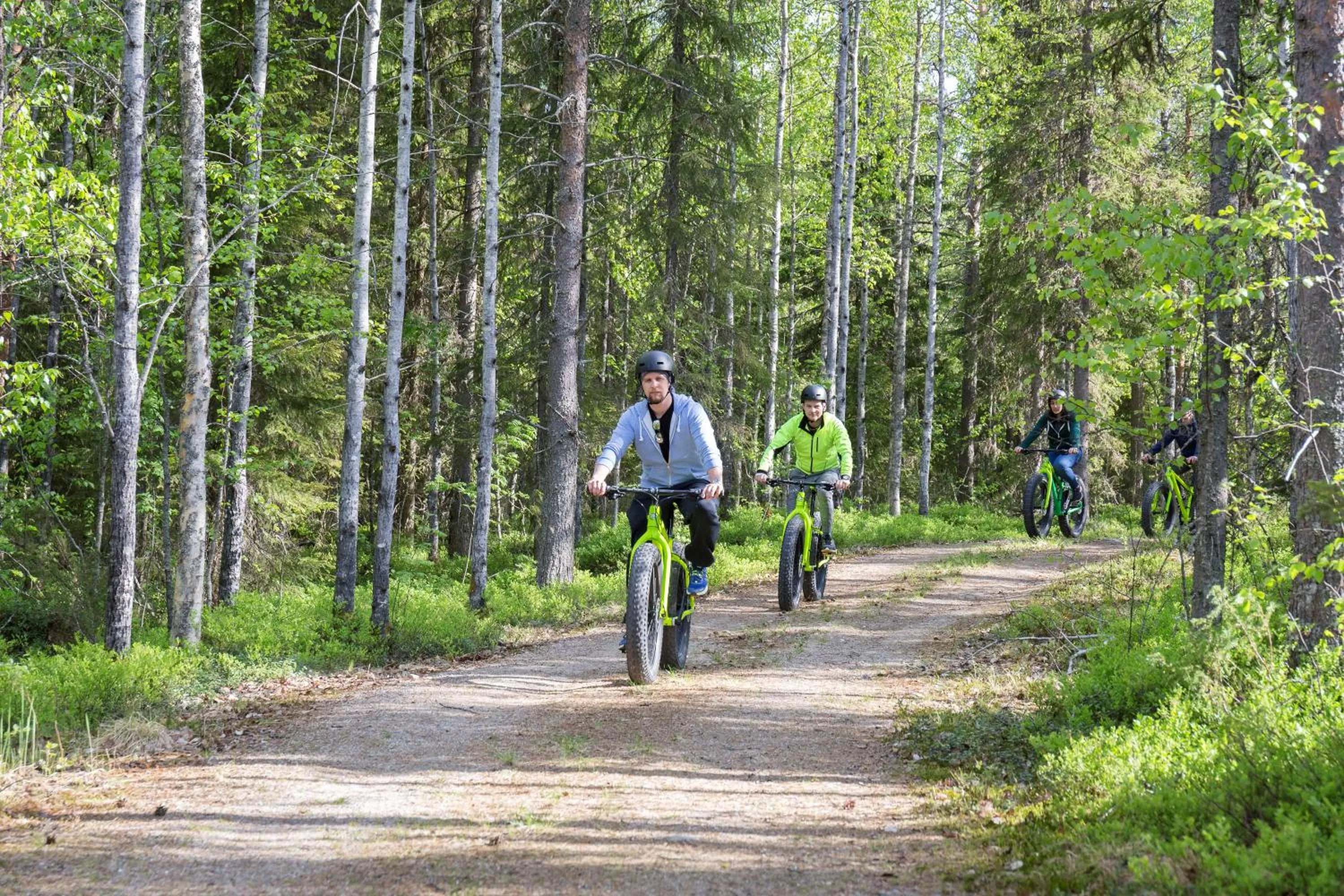 Cycling in Ranua Resort Holiday Villas