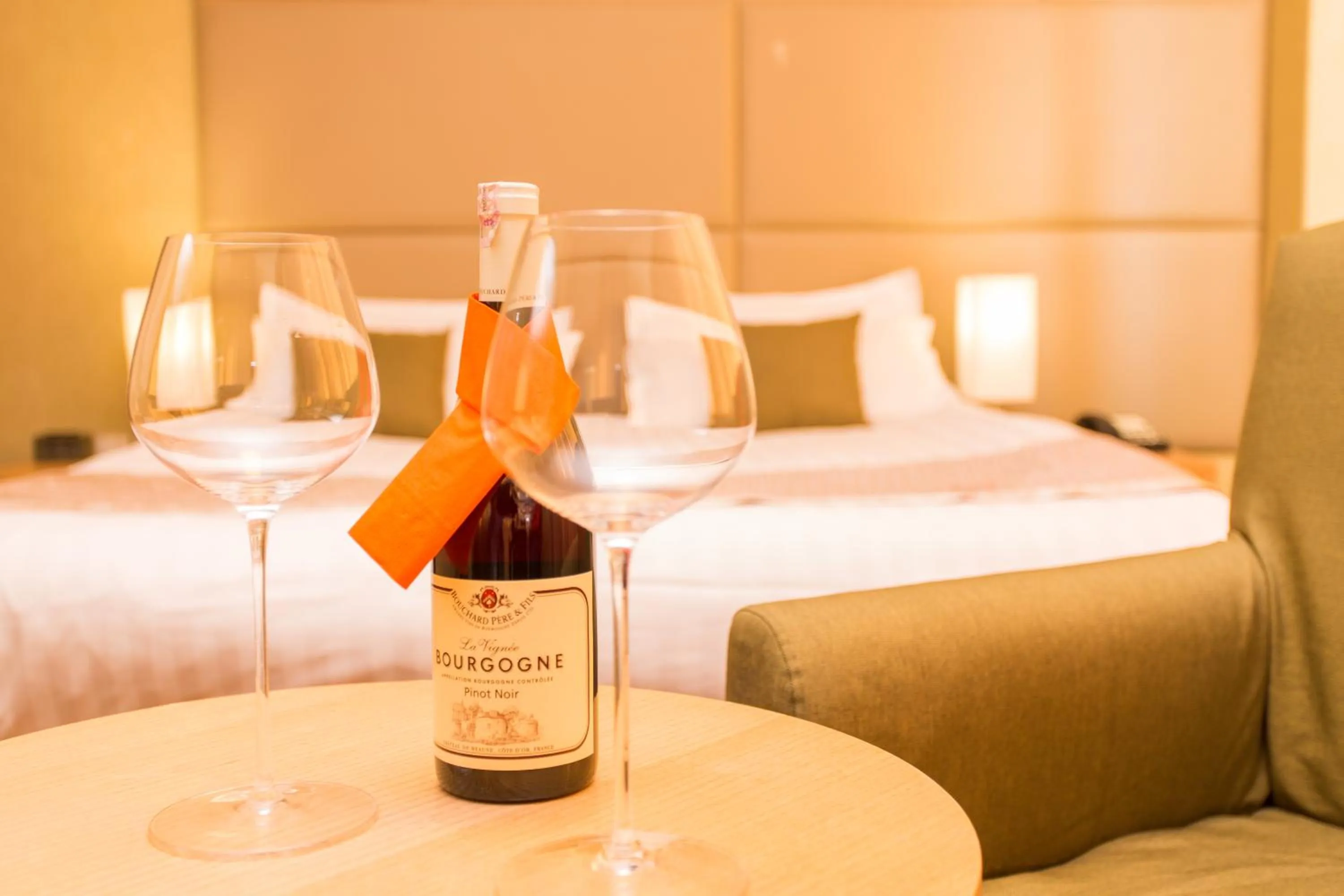 Bed in The Corporate Hotel