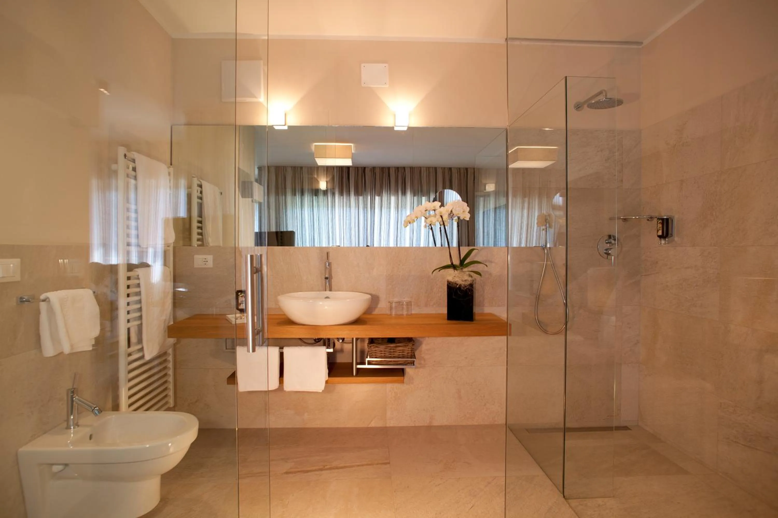 Decorative detail in Hotel Mitterplatt (Schenna Resort)