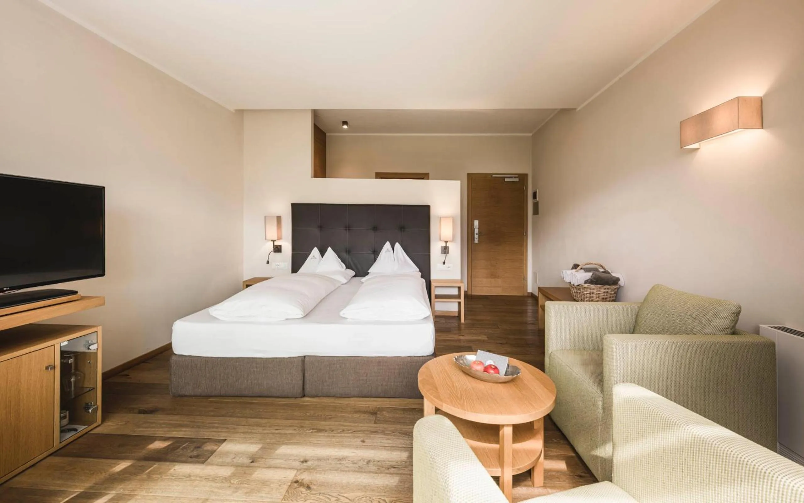 Bed in Hotel Mitterplatt (Schenna Resort)