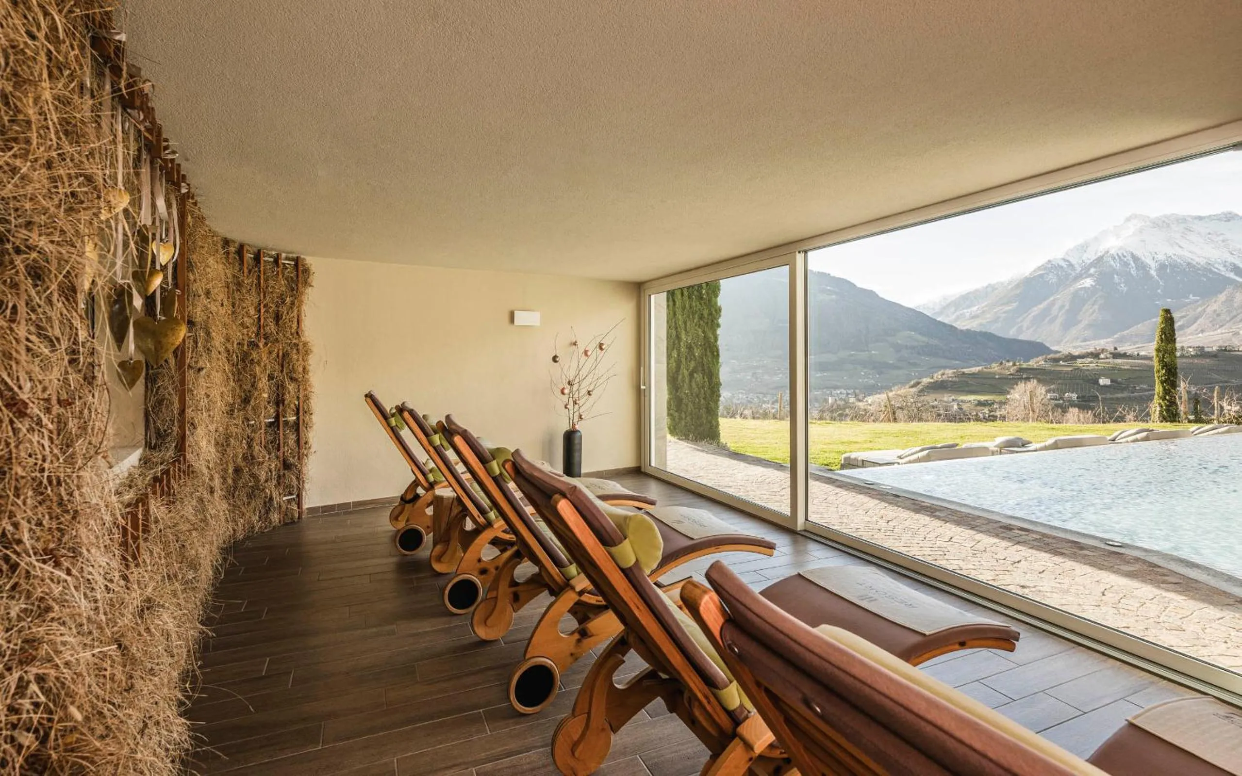 Spa and wellness centre/facilities in Hotel Mitterplatt (Schenna Resort)