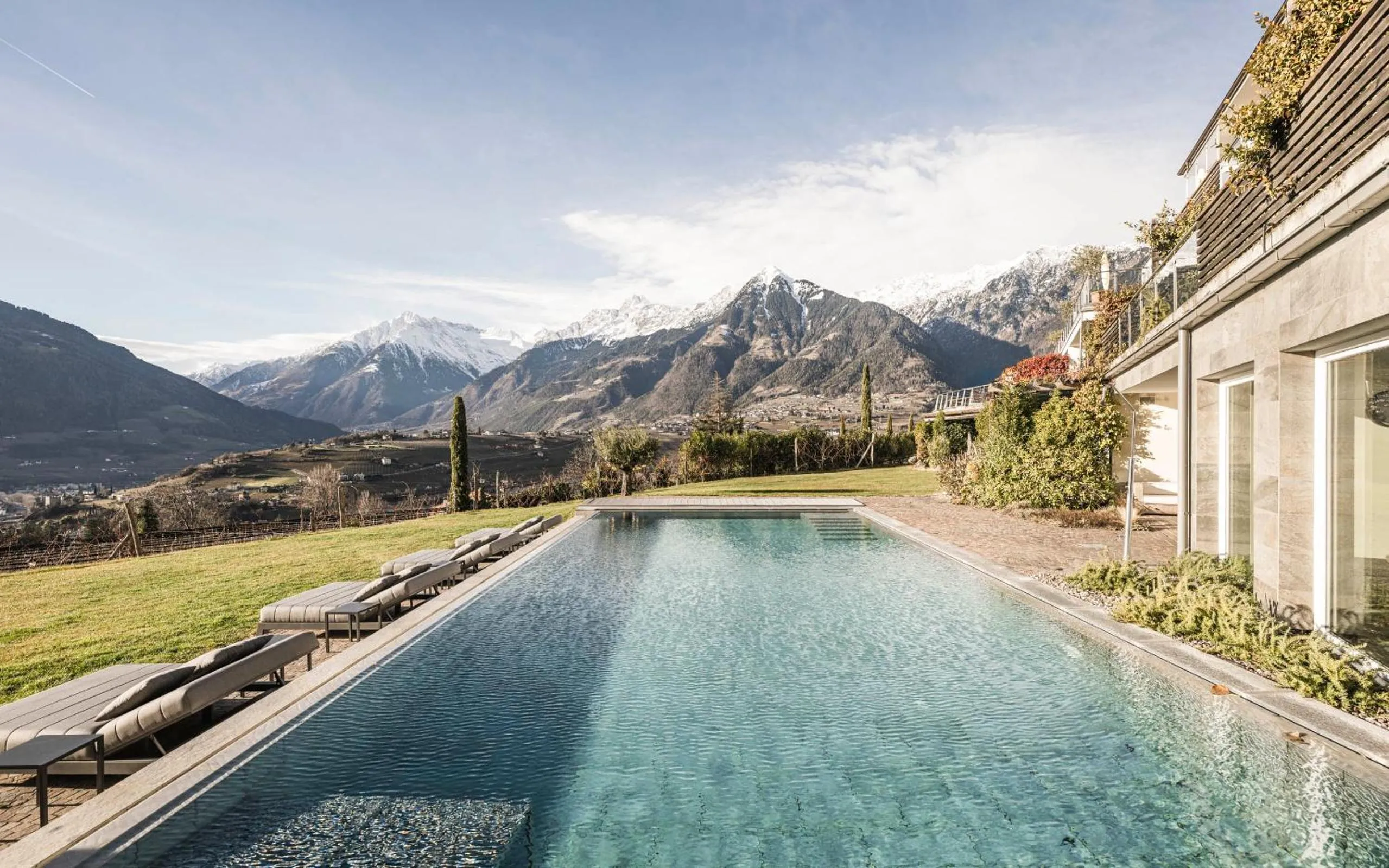 Natural landscape in Hotel Mitterplatt (Schenna Resort)