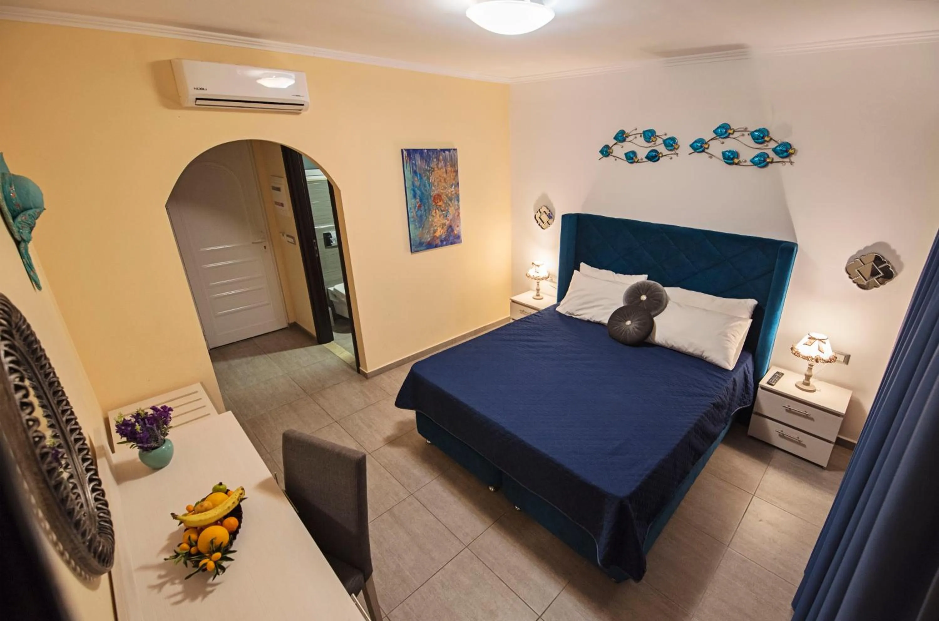 Bed in Hotel Kalithea