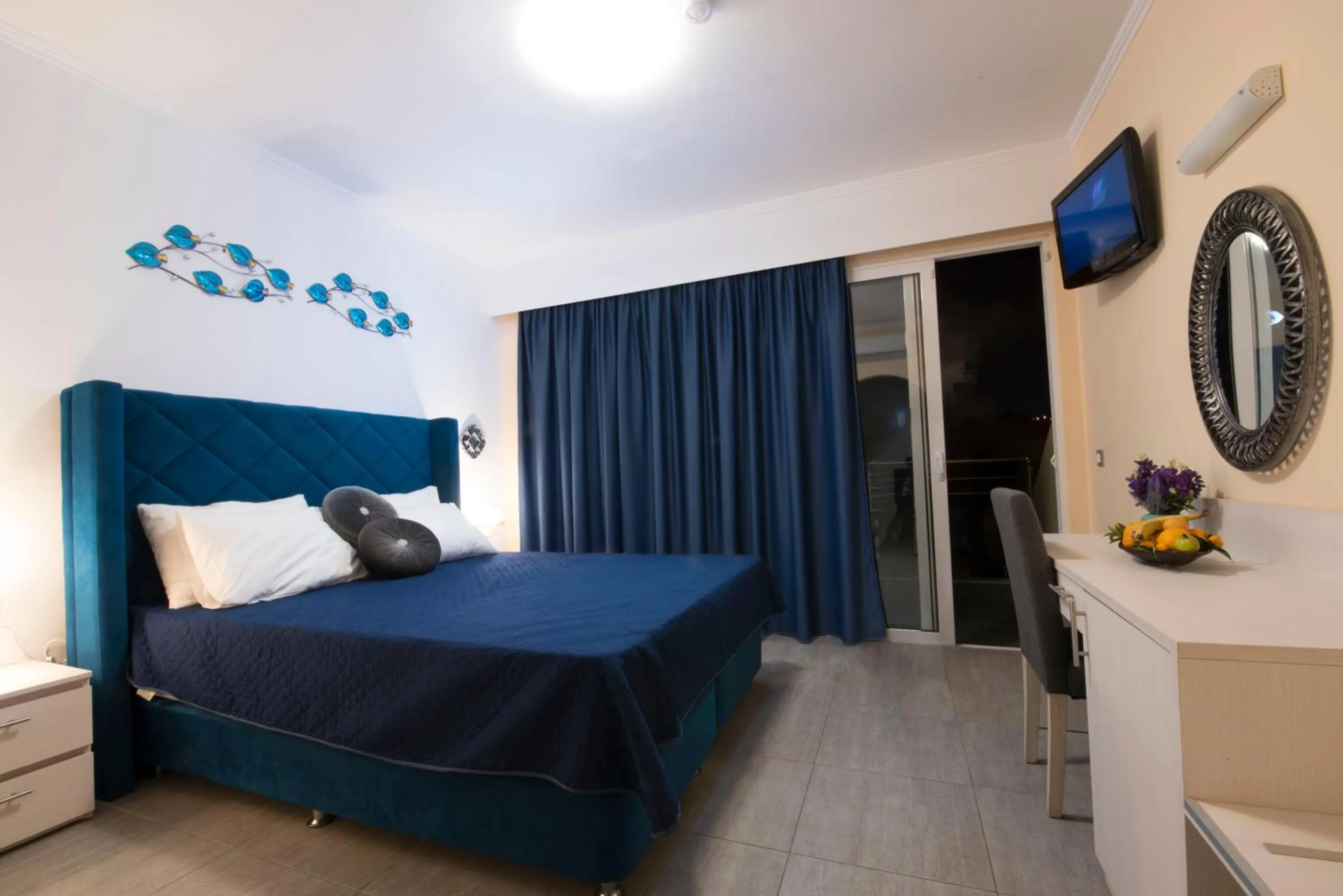 Bed in Hotel Kalithea