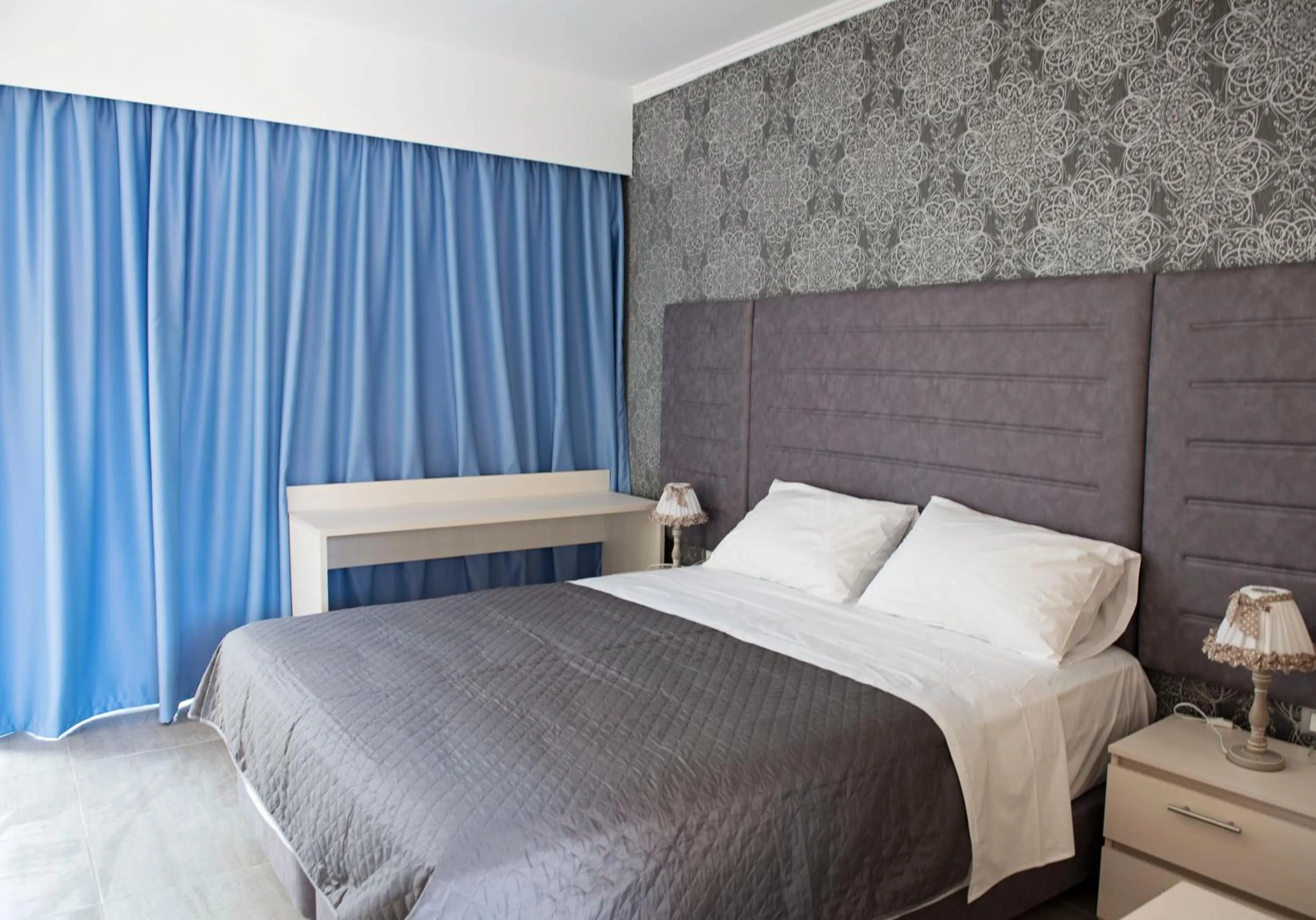 Bed in Hotel Kalithea