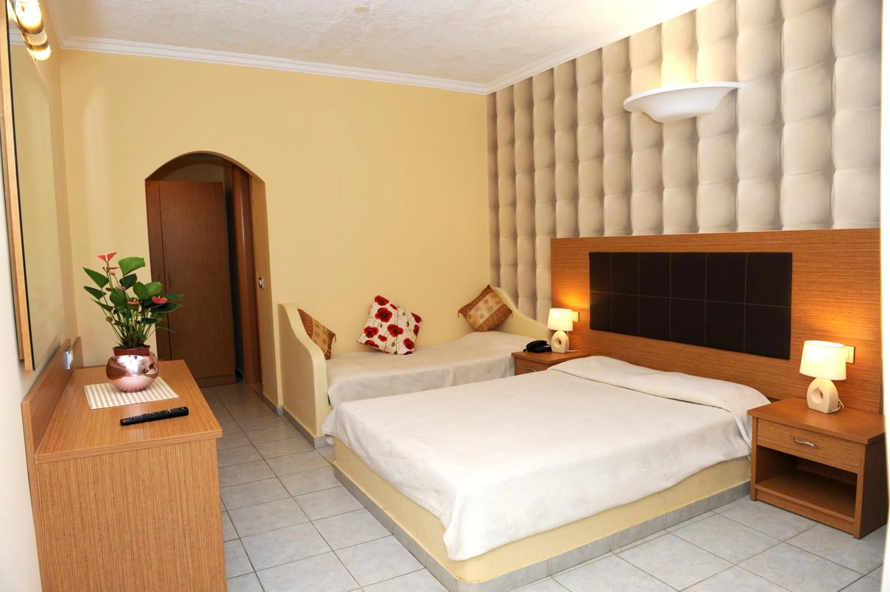 Bed in Hotel Kalithea