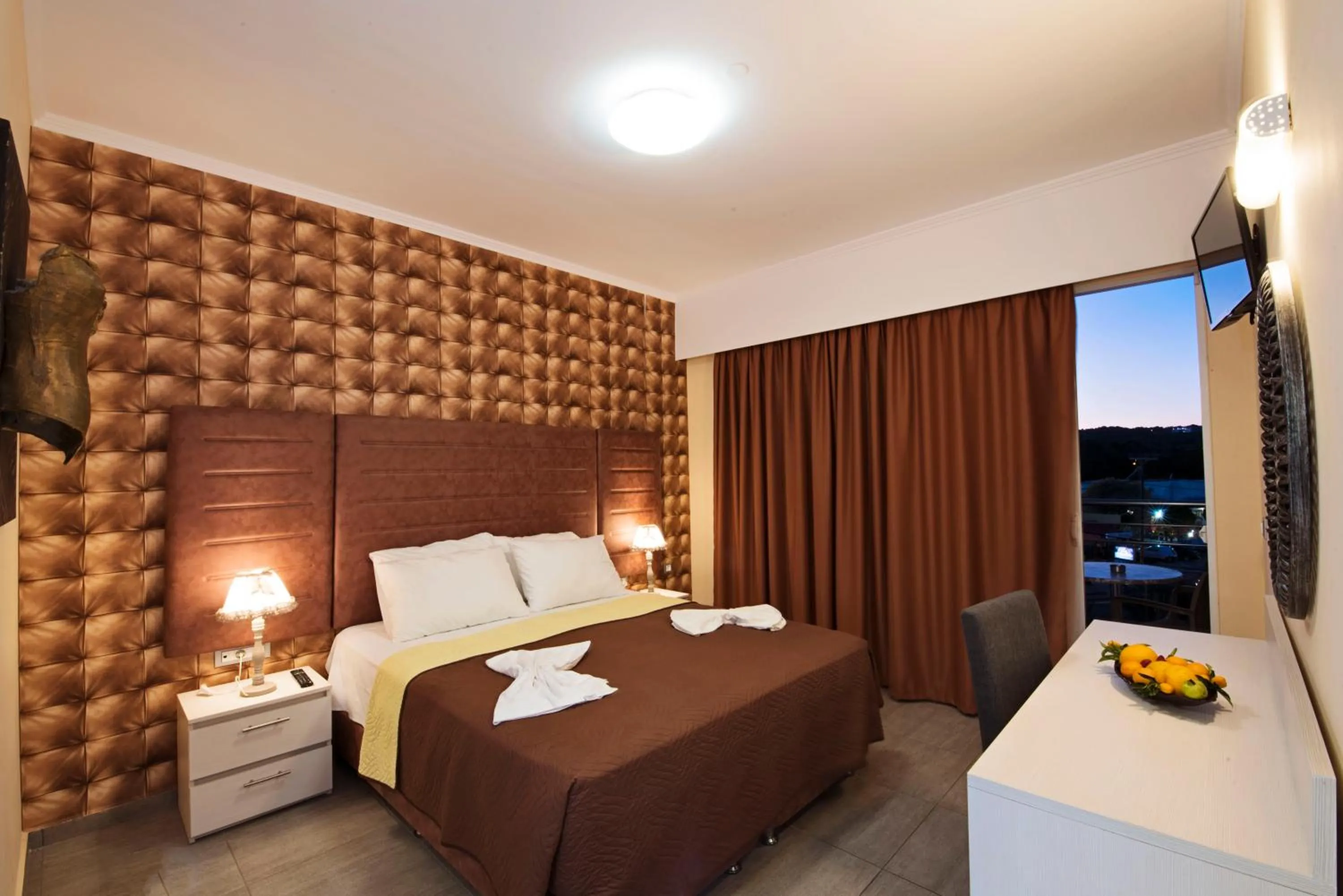 Bed in Hotel Kalithea