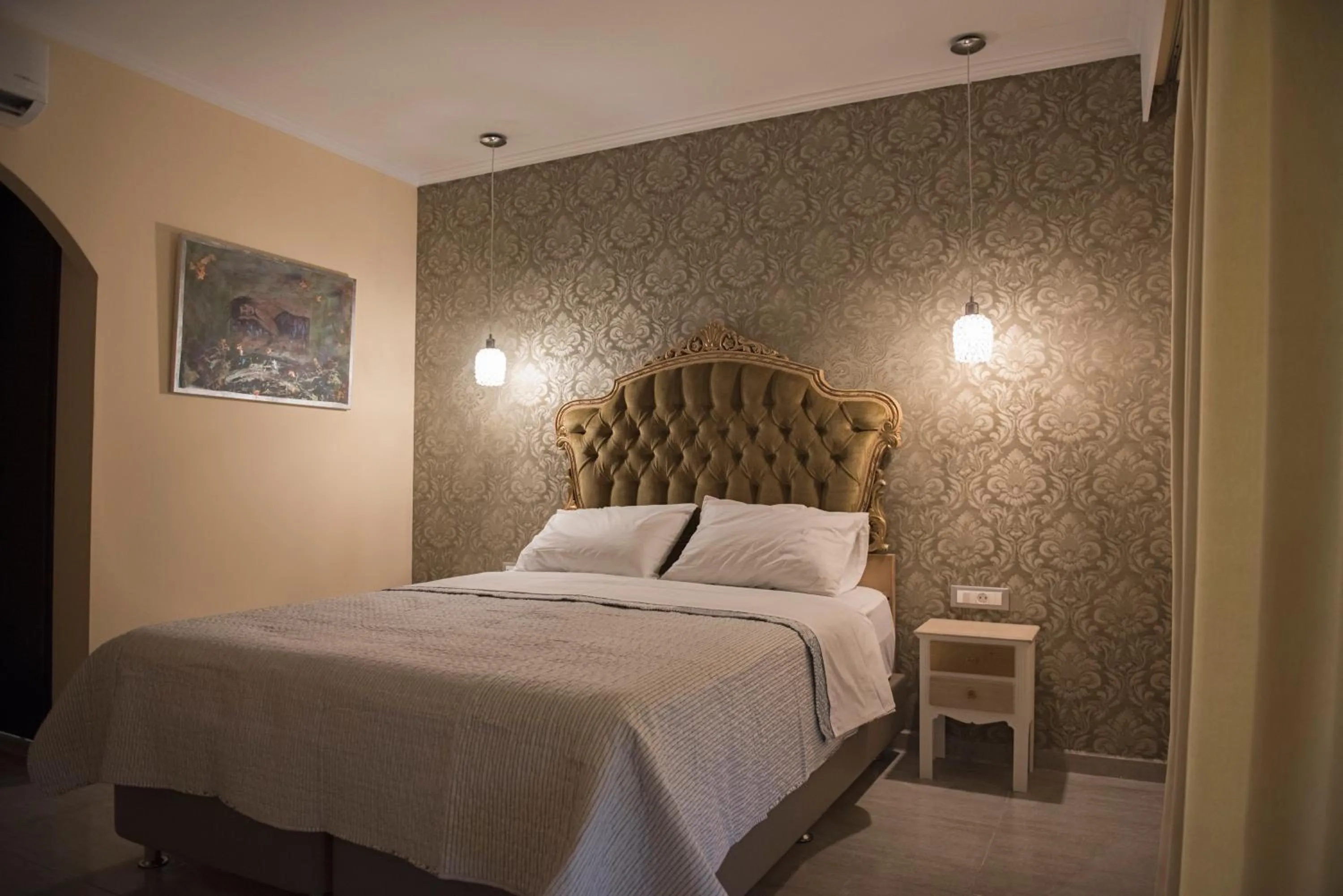 Bed in Hotel Kalithea