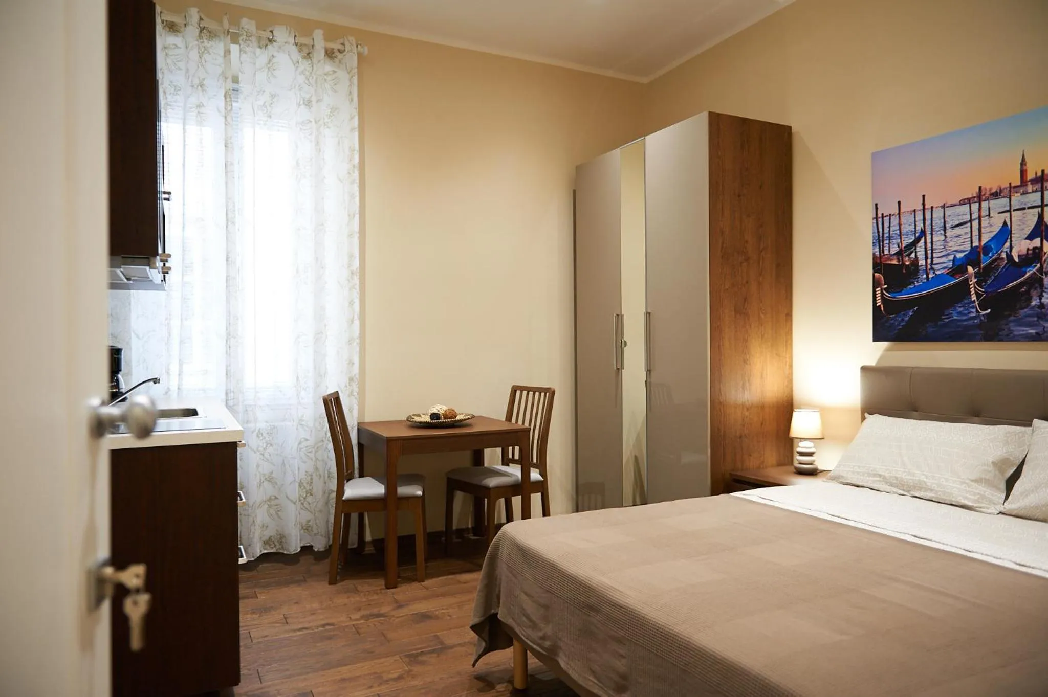 Bed in Miramare Luxury Suites