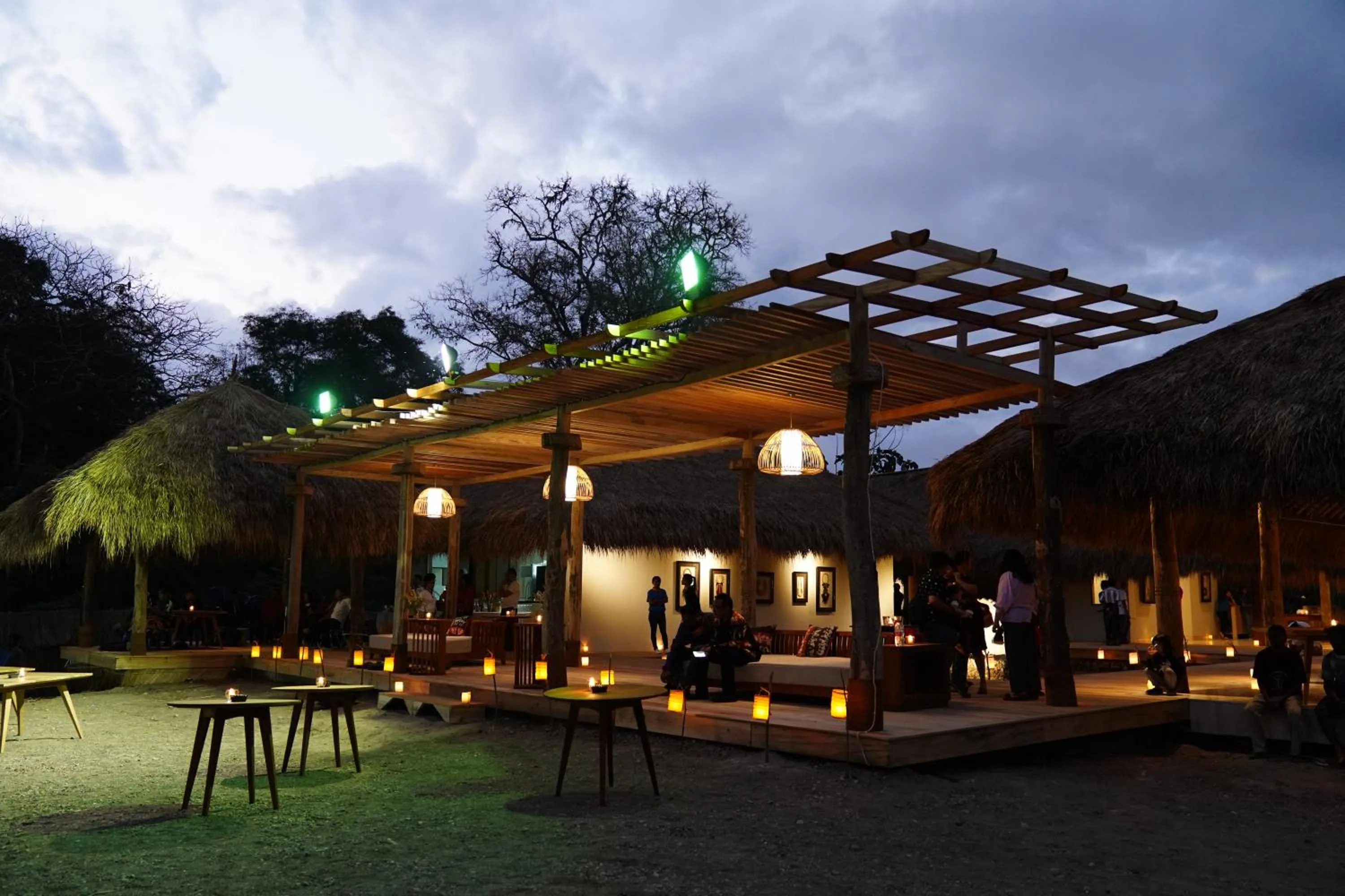 Restaurant/places to eat in Lelewatu Resort Sumba