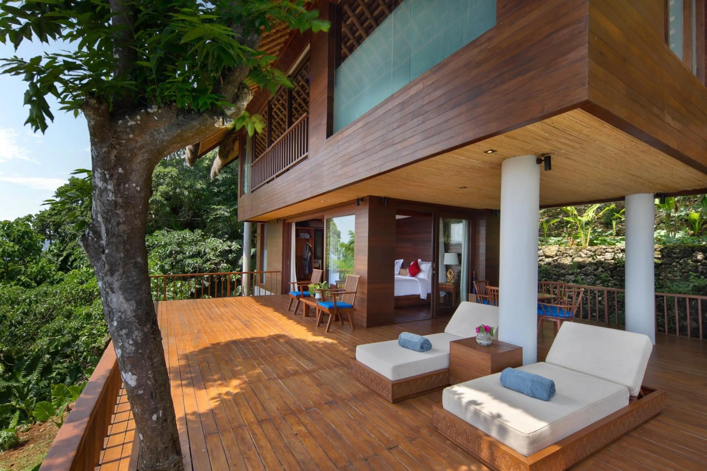 Balcony/Terrace in Lelewatu Resort Sumba