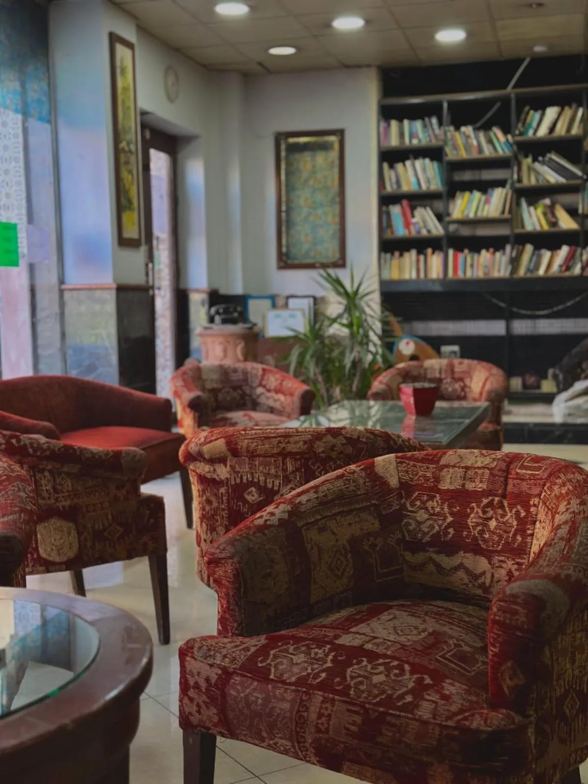 Lobby or reception in Amman Pasha Hotel