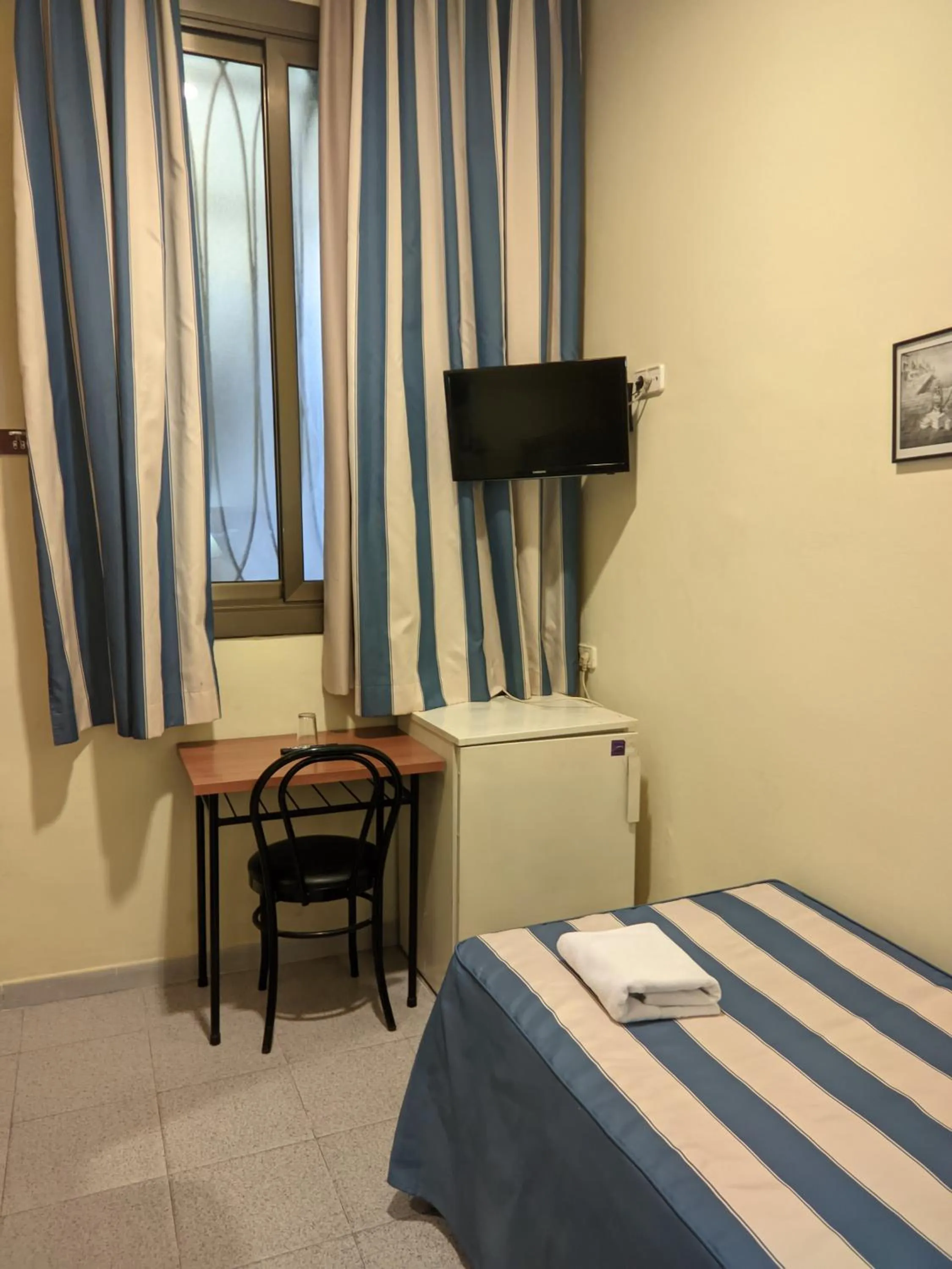 Bed in Pensión Coral