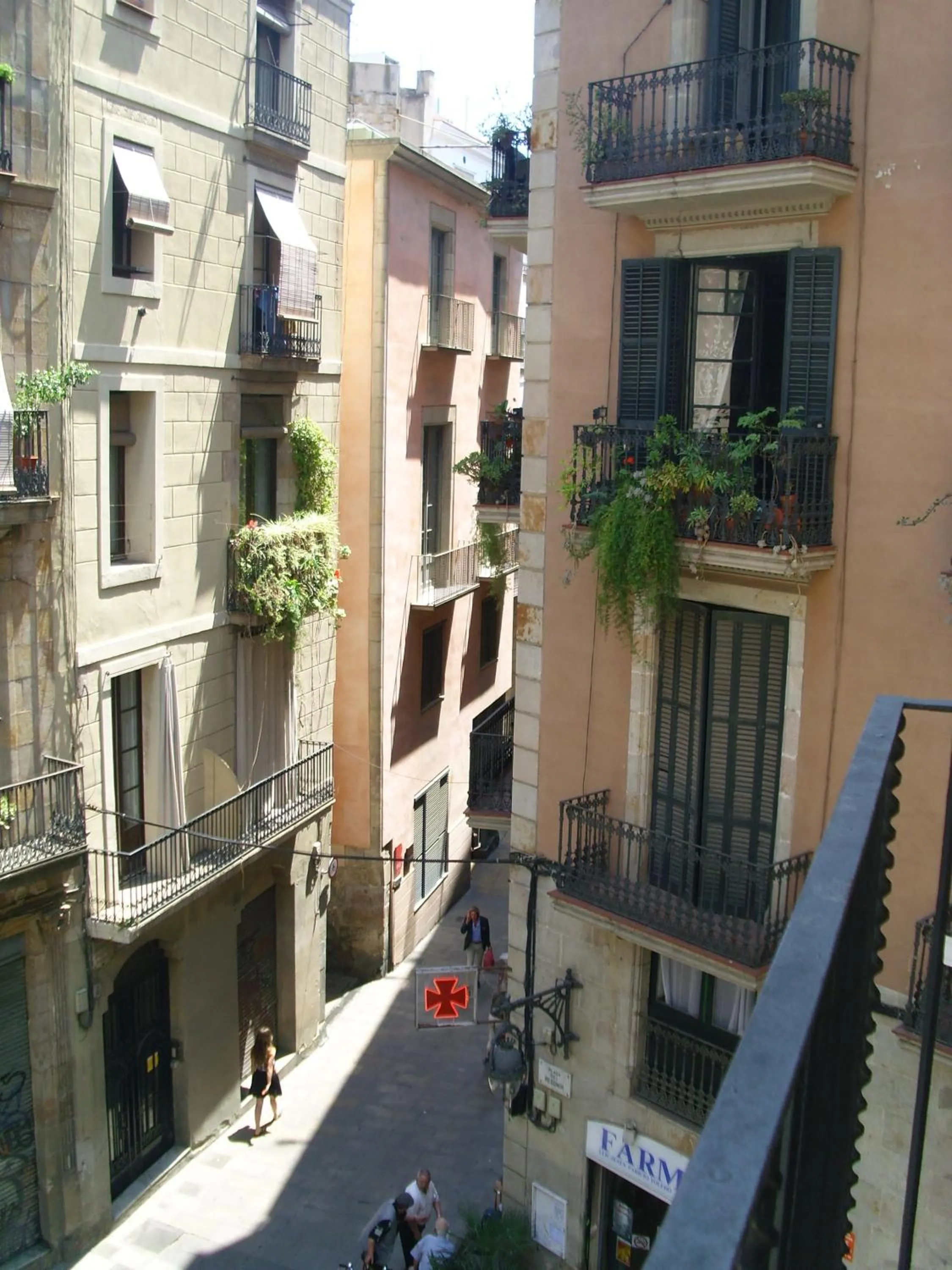 View (from property/room) in Pensión Coral