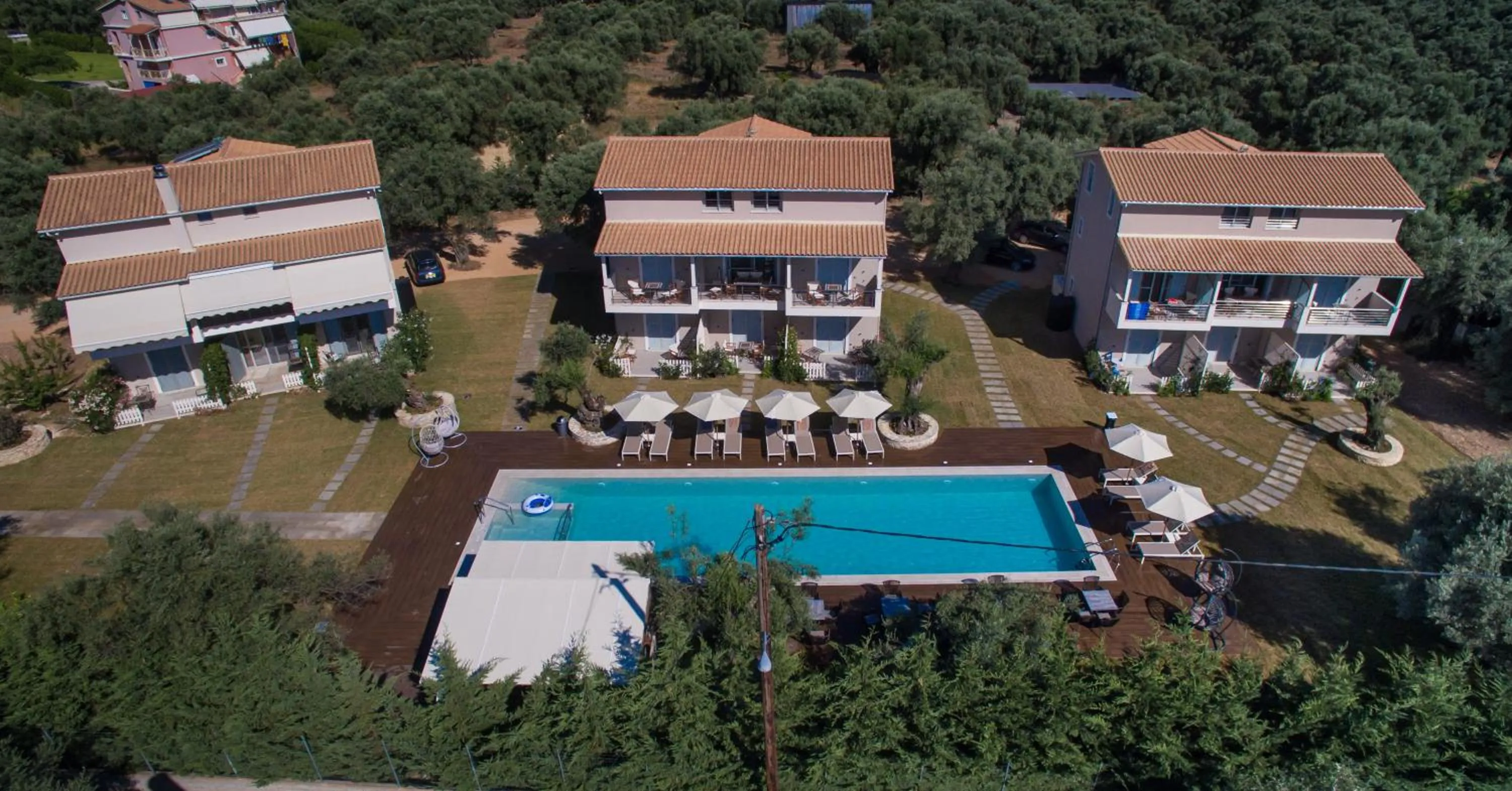 Property building in Summer Dream Lefkas