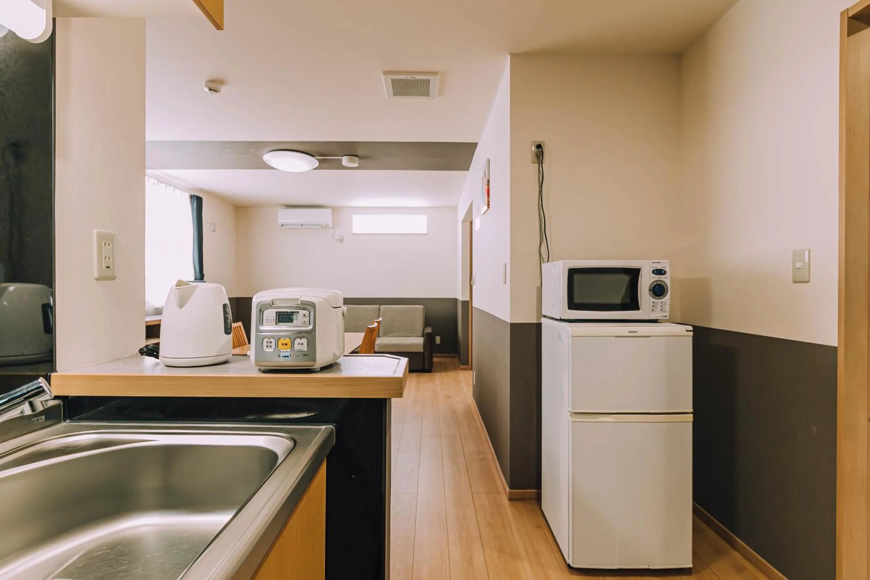 Kitchen or kitchenette in Stay In Biei