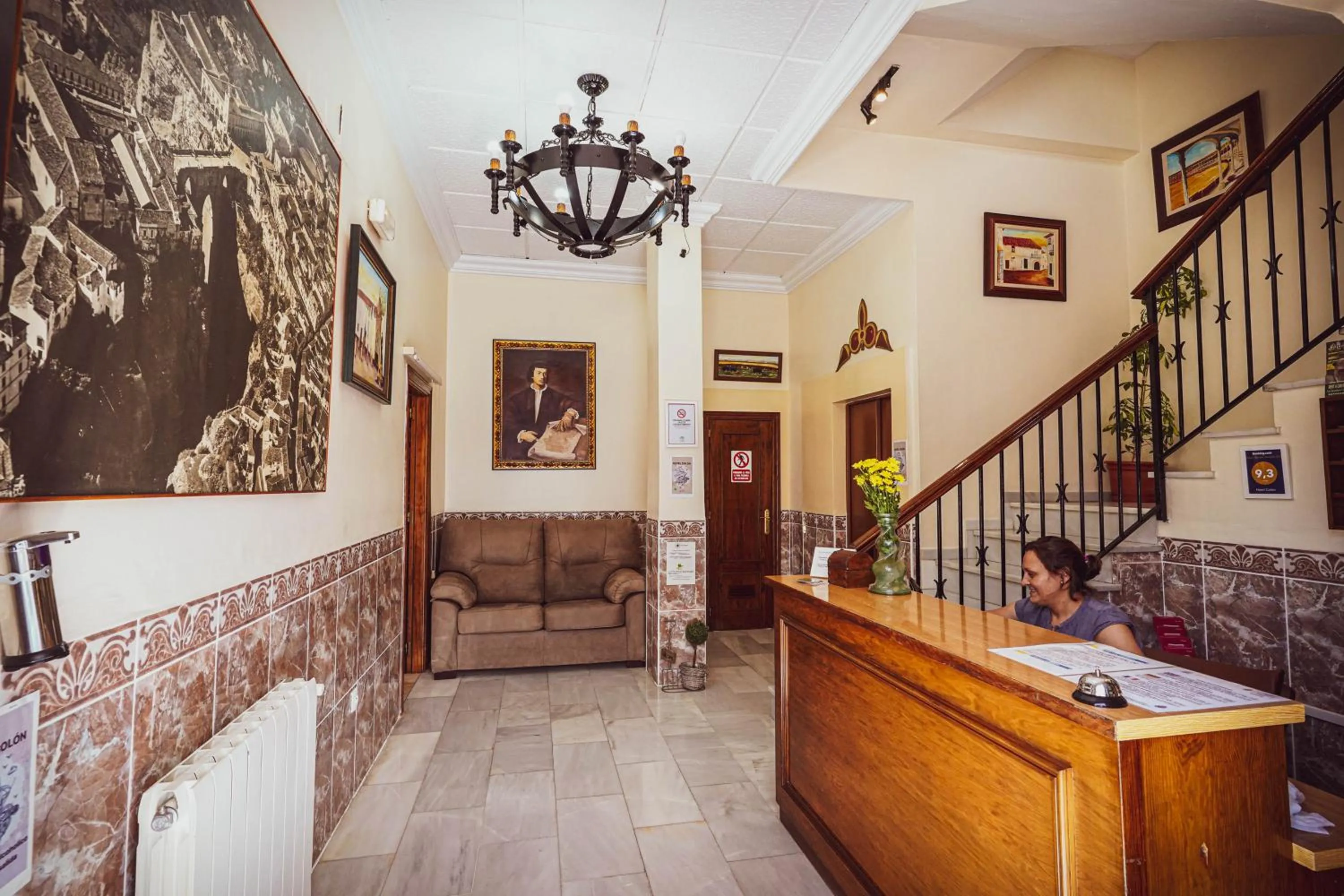 Facade/entrance in Hotel Colón