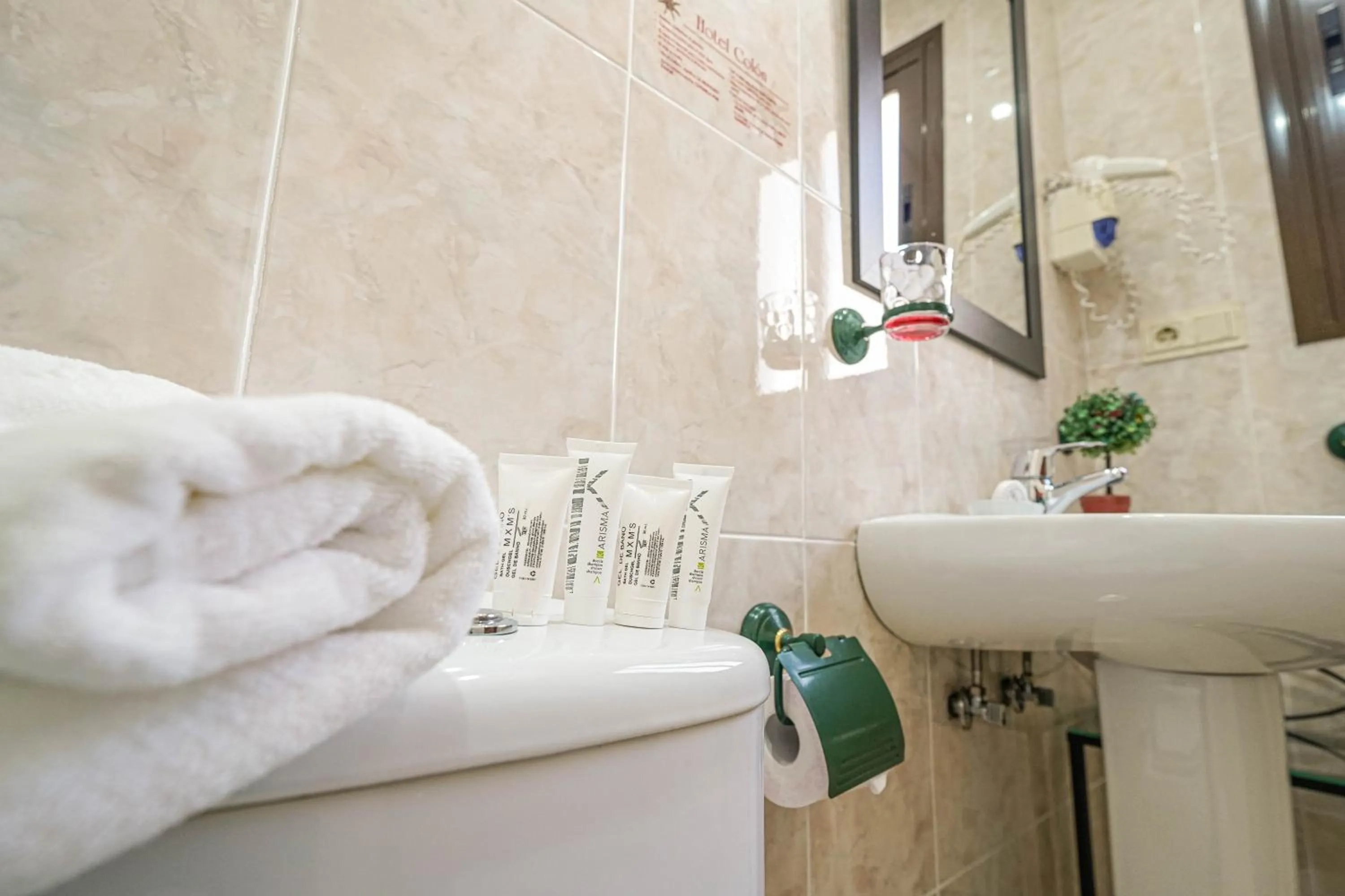 Bathroom in Hotel Colón