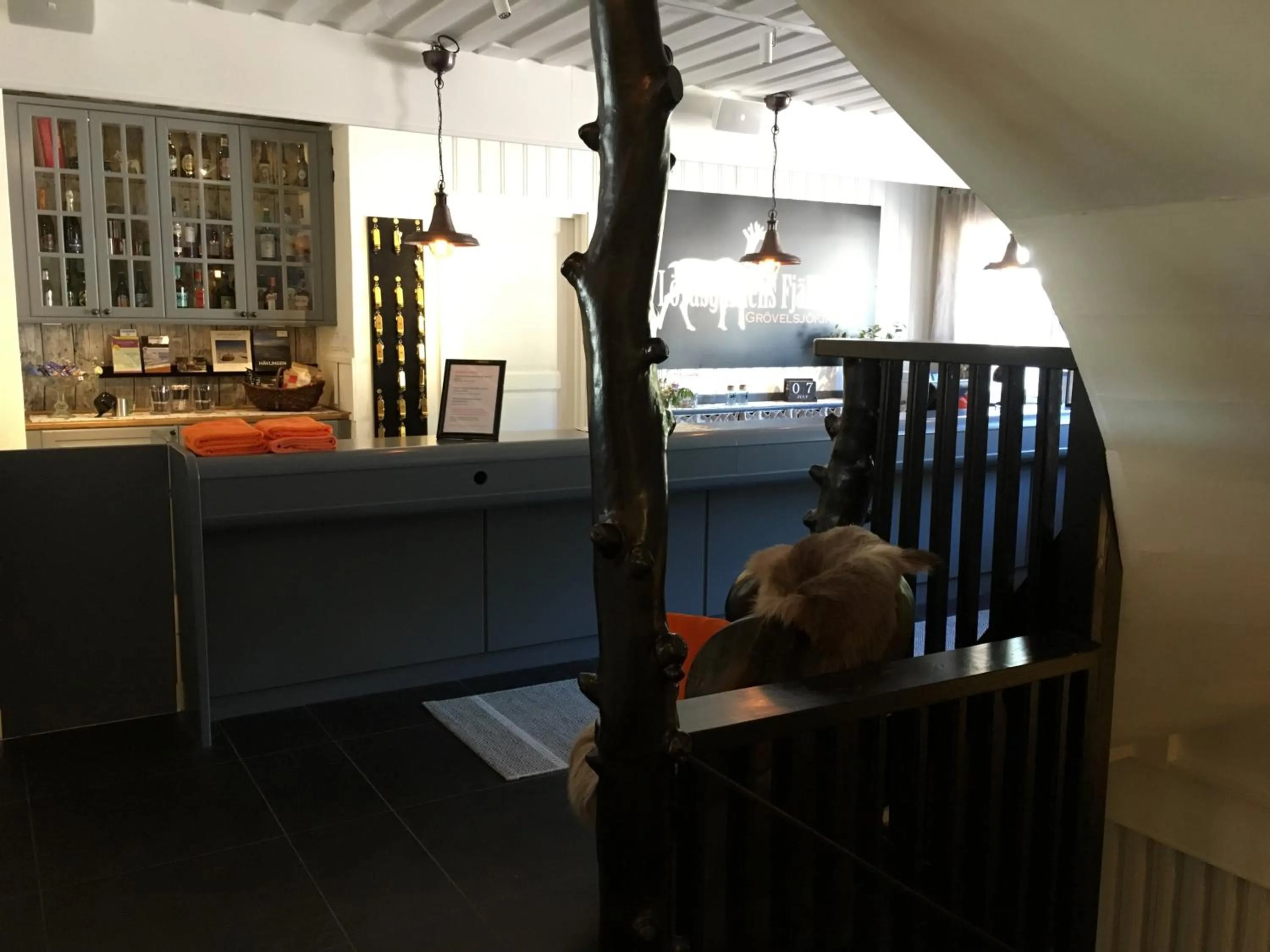 Property building, Bed in Lövåsgårdens Fjällhotell