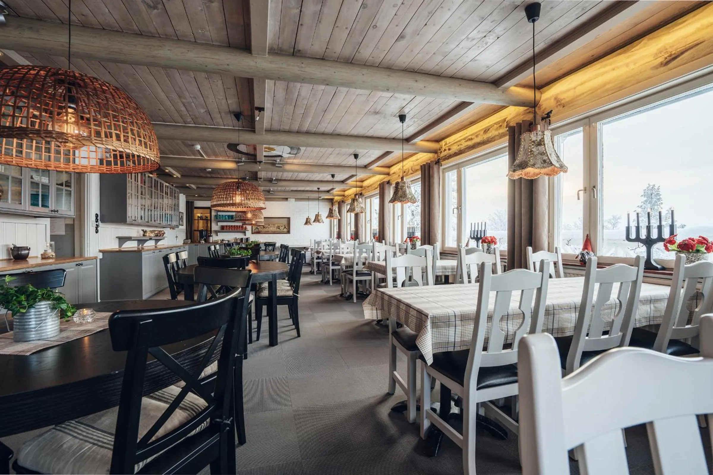 Restaurant/places to eat in Lövåsgårdens Fjällhotell