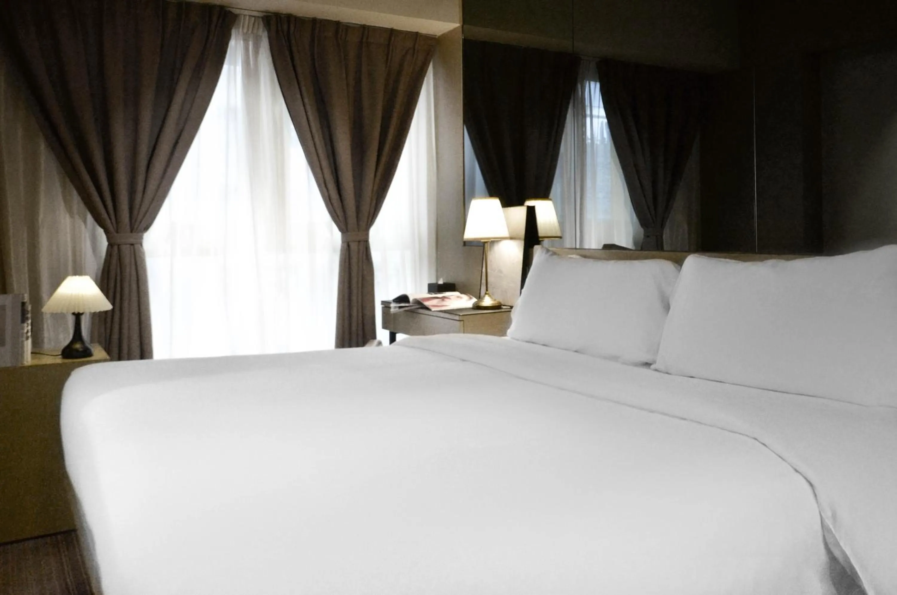 Bed in Eco Tree Hotel Causeway Bay