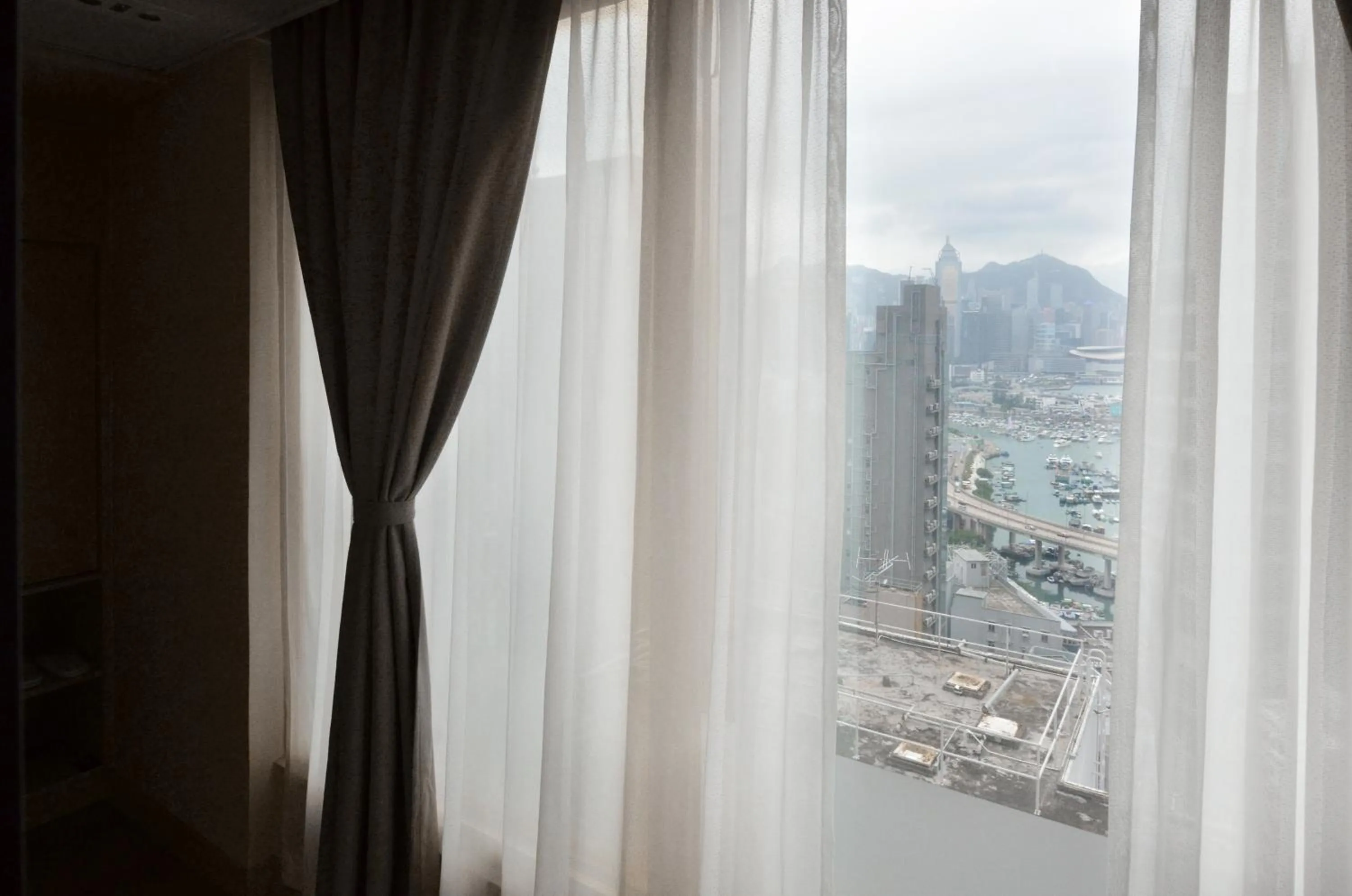 City view in Eco Tree Hotel Causeway Bay