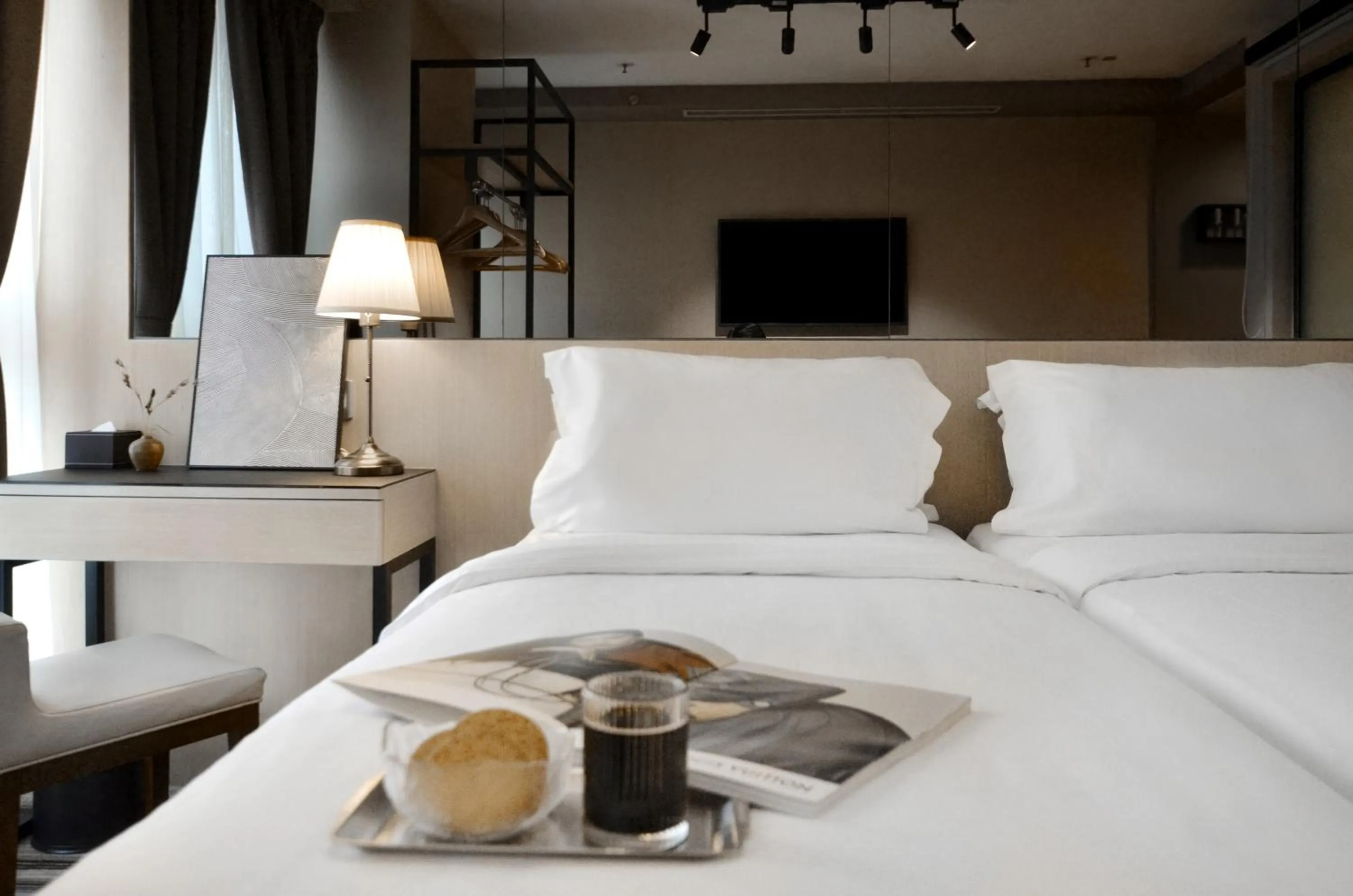 Bed in Eco Tree Hotel Causeway Bay