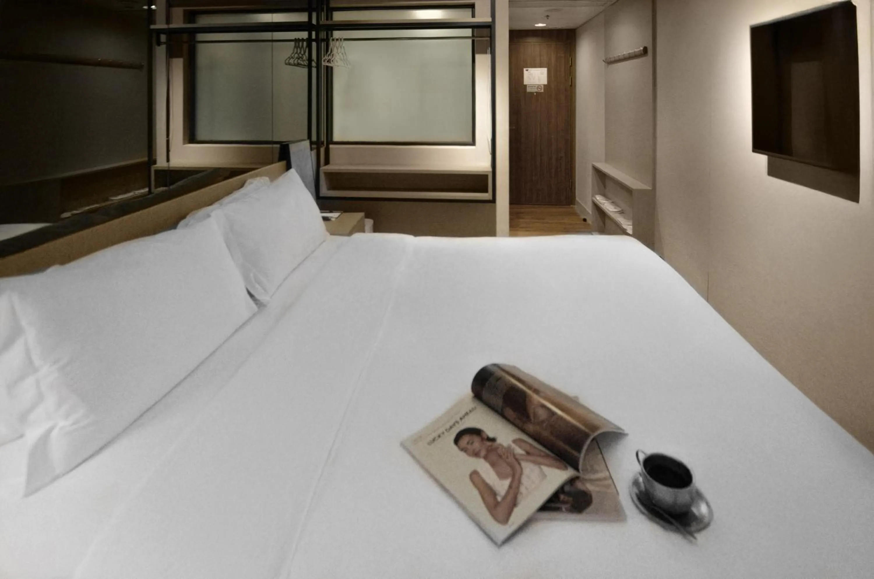 Bed in Eco Tree Hotel Causeway Bay