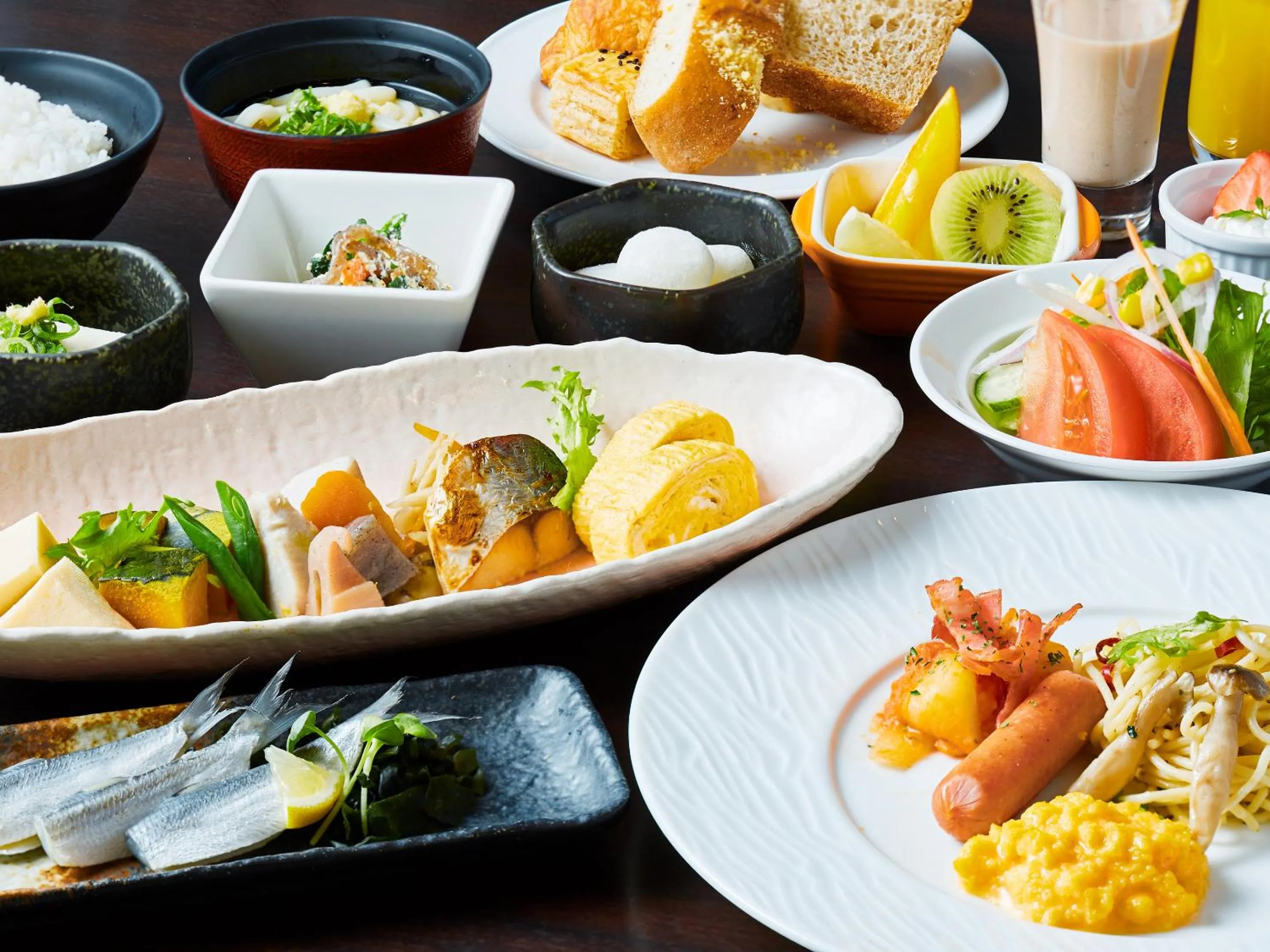 Breakfast in Mitsui Garden Hotel Okayama