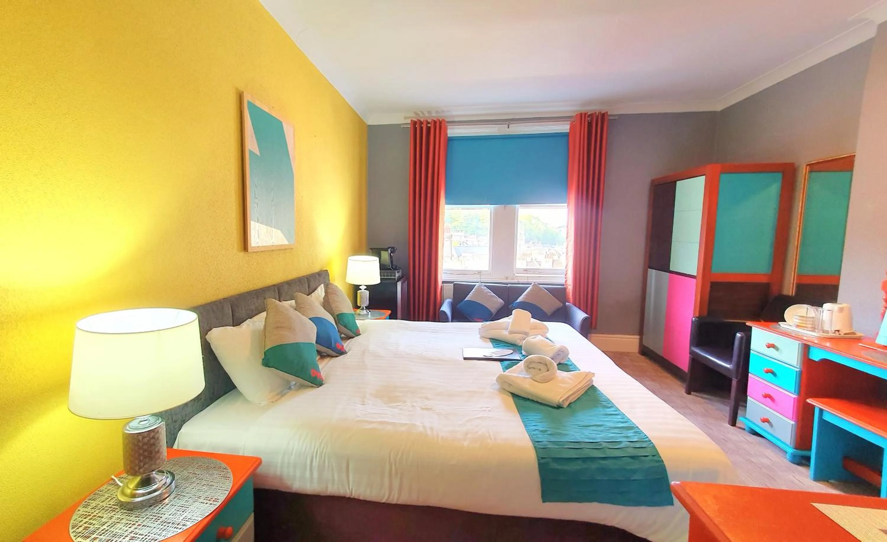 Bed in Yardley Manor Hotel